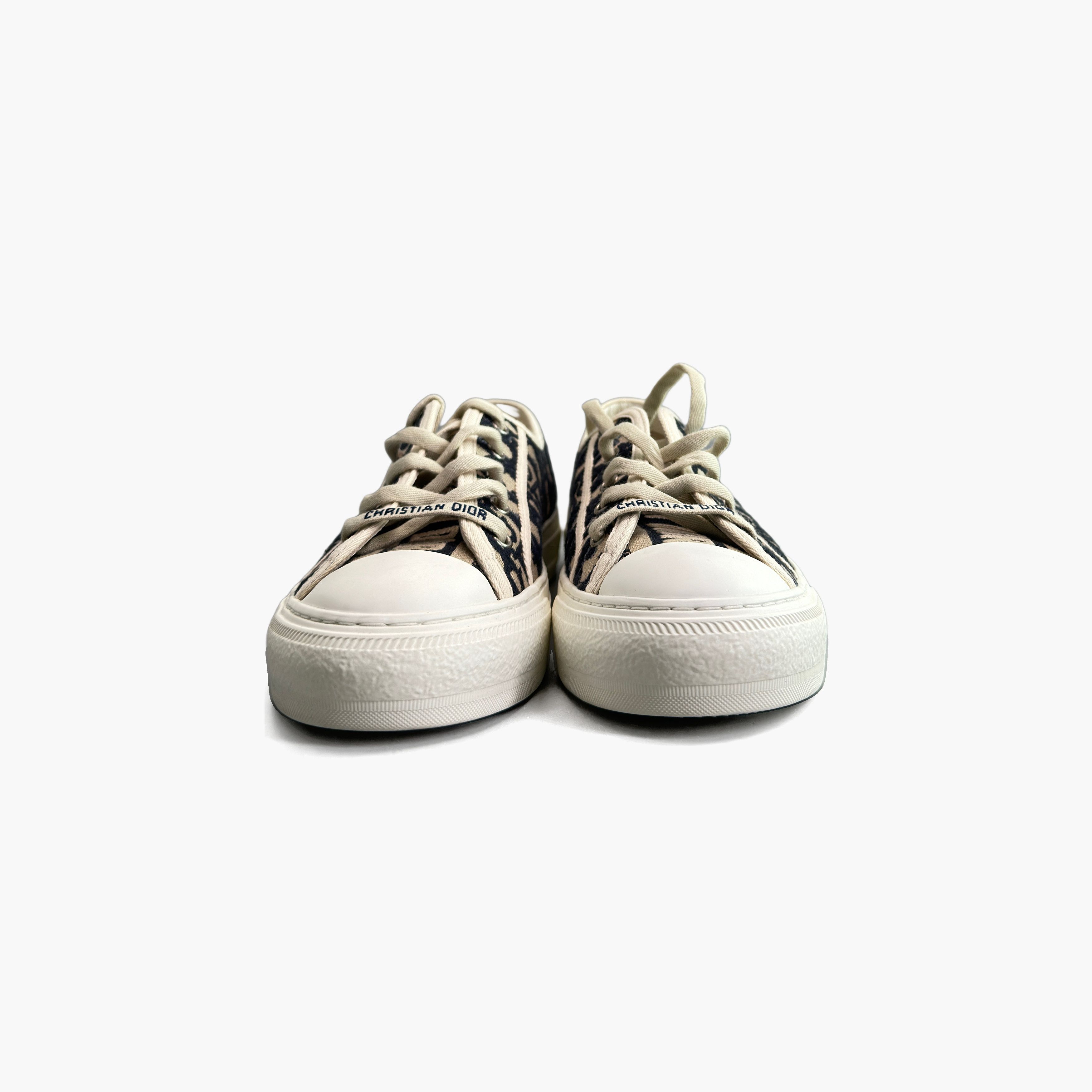 Dior Dior Walk'n'Dior Oblique Low-Top Sneakers Size 38 Size US 8 / IT 38 - 5 Thumbnail