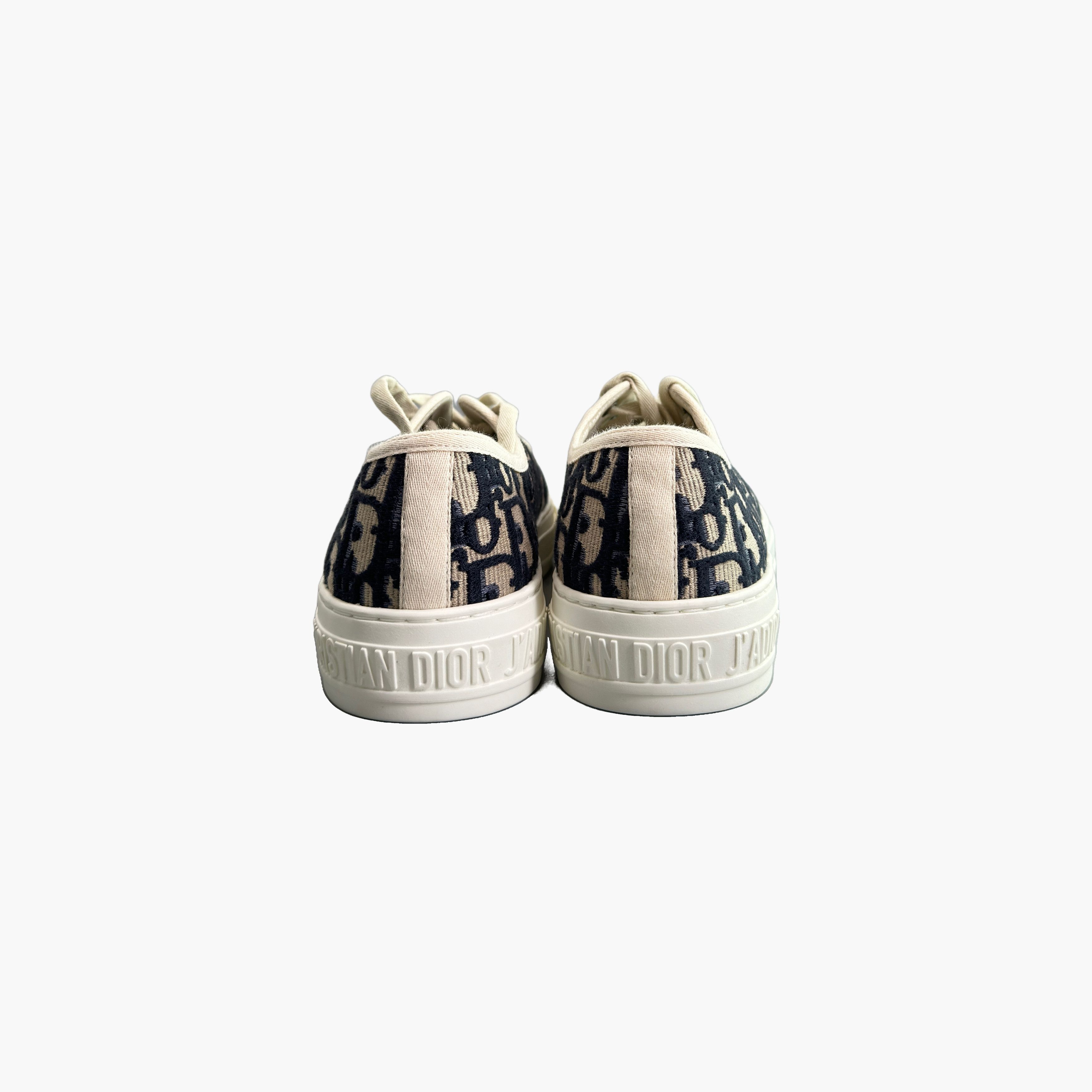 Dior Dior Walk'n'Dior Oblique Low-Top Sneakers Size 38 Size US 8 / IT 38 - 6 Thumbnail