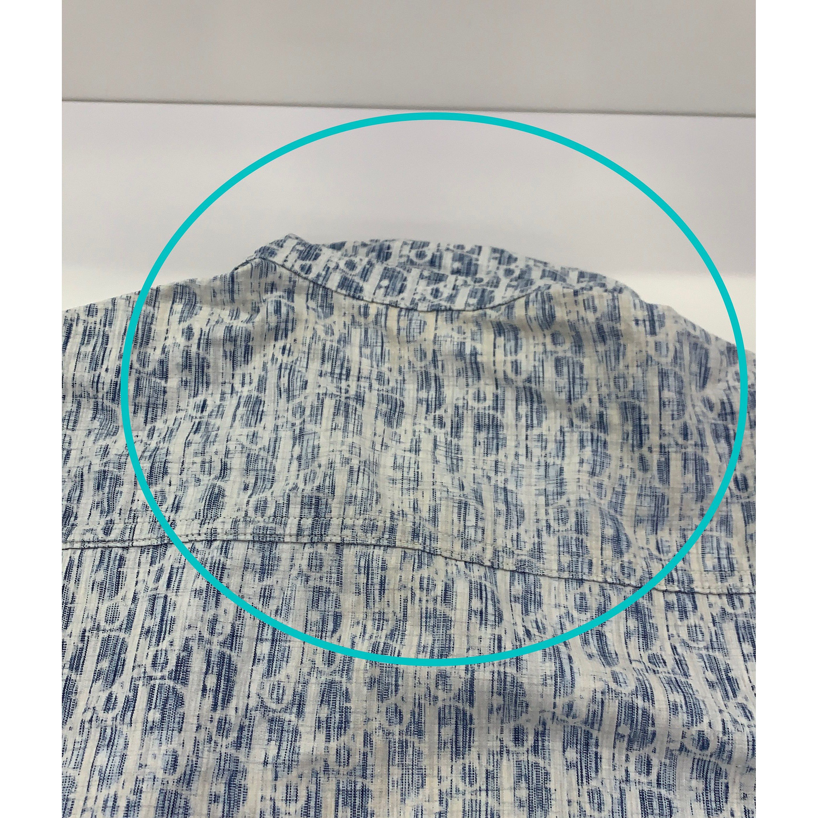 Dior Dior Oblique Kasuri Print Shirt Size S Size US S / EU 44-46 / 1 - 5 Thumbnail