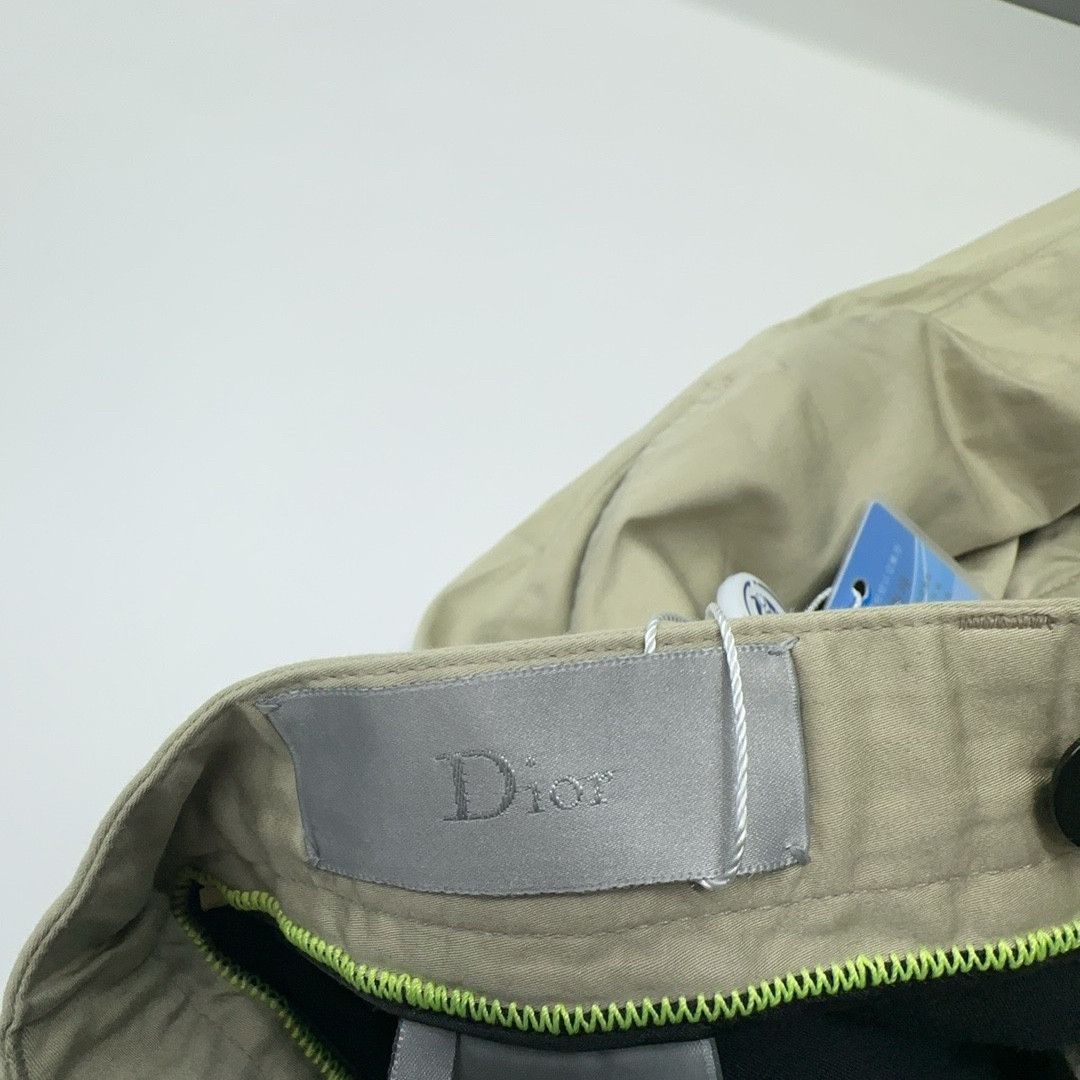 Dior Dior Khaki Cotton Casual Pants Size 48 Size US 32 / EU 48 - 3 Thumbnail