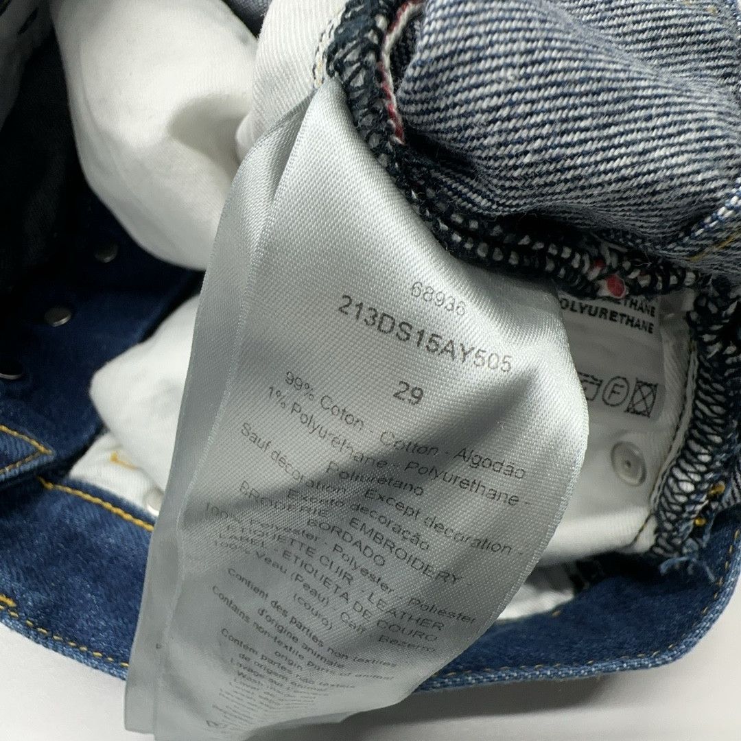 Dior Dior Atelier Logo Denim Jeans Size 29 Size US 29 - 3 Thumbnail