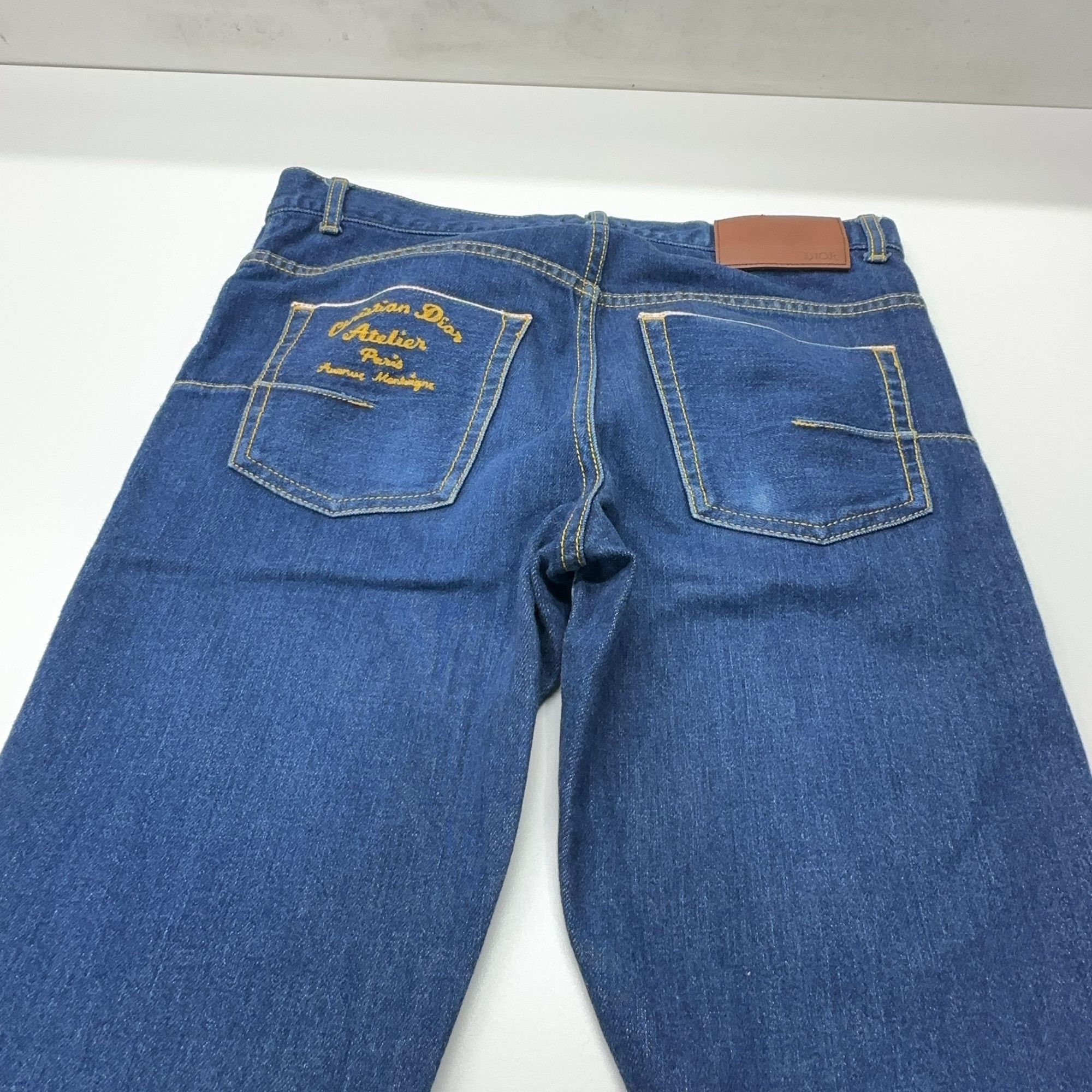 Dior Dior Atelier Logo Denim Jeans Size 29 Size US 29 - 8 Thumbnail