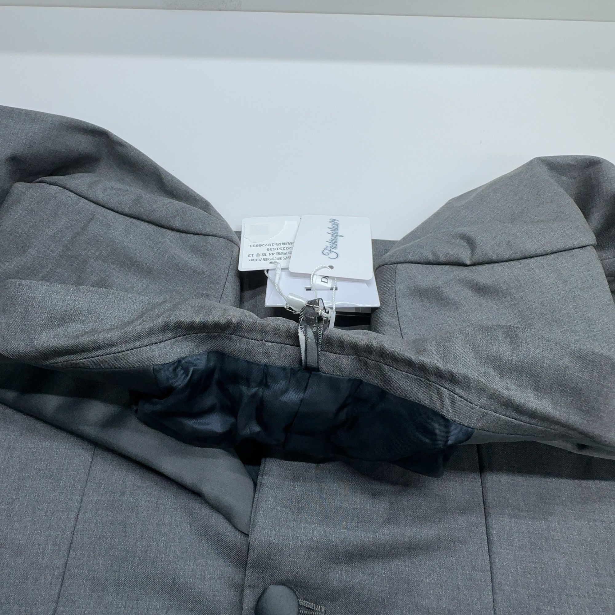 Dior Dior Gray Wool Cashmere Blazer Size 34R Size 34R - 6 Thumbnail