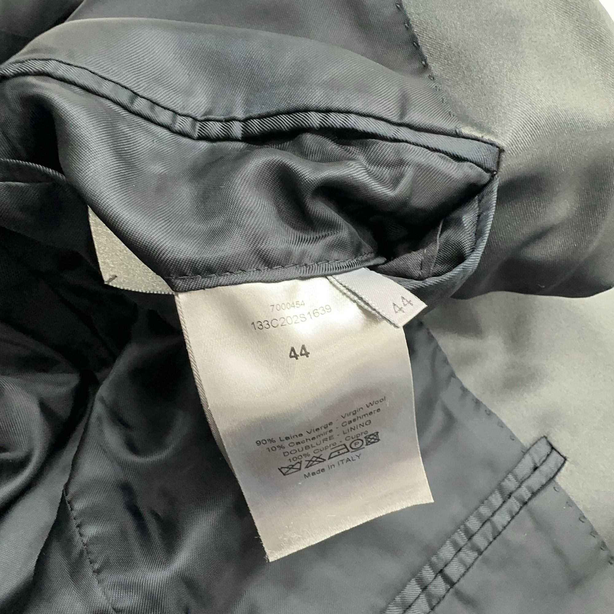 Dior Dior Gray Wool Cashmere Blazer Size 34R Size 34R - 5 Thumbnail