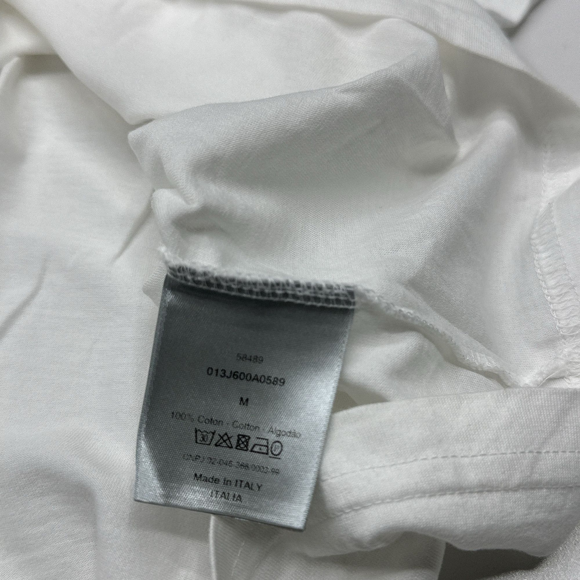 Dior Dior Logo Embroidery T-Shirt Size M Size US M / EU 48-50 / 2 - 5 Thumbnail