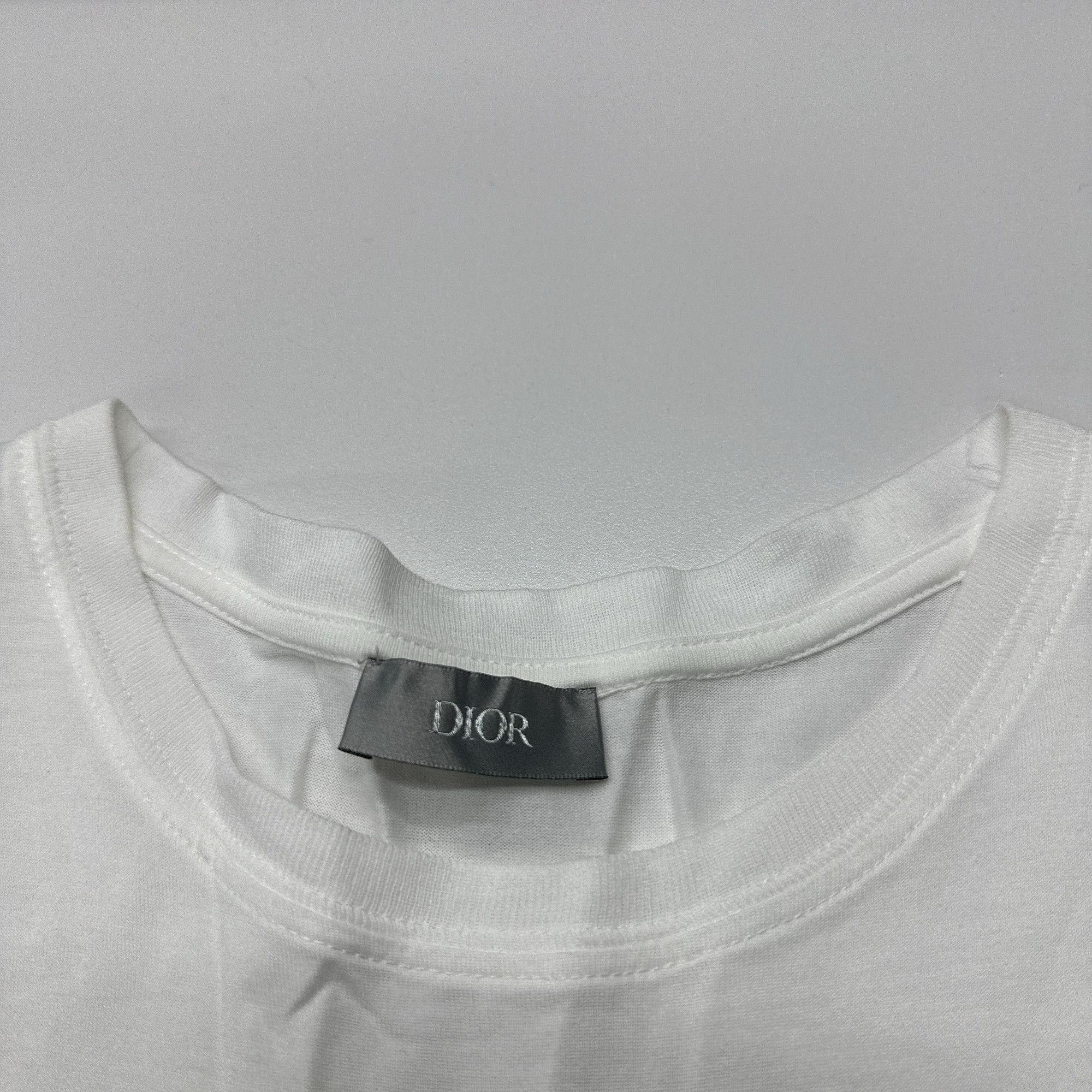 Dior Dior Logo Embroidery T-Shirt Size M Size US M / EU 48-50 / 2 - 3 Thumbnail
