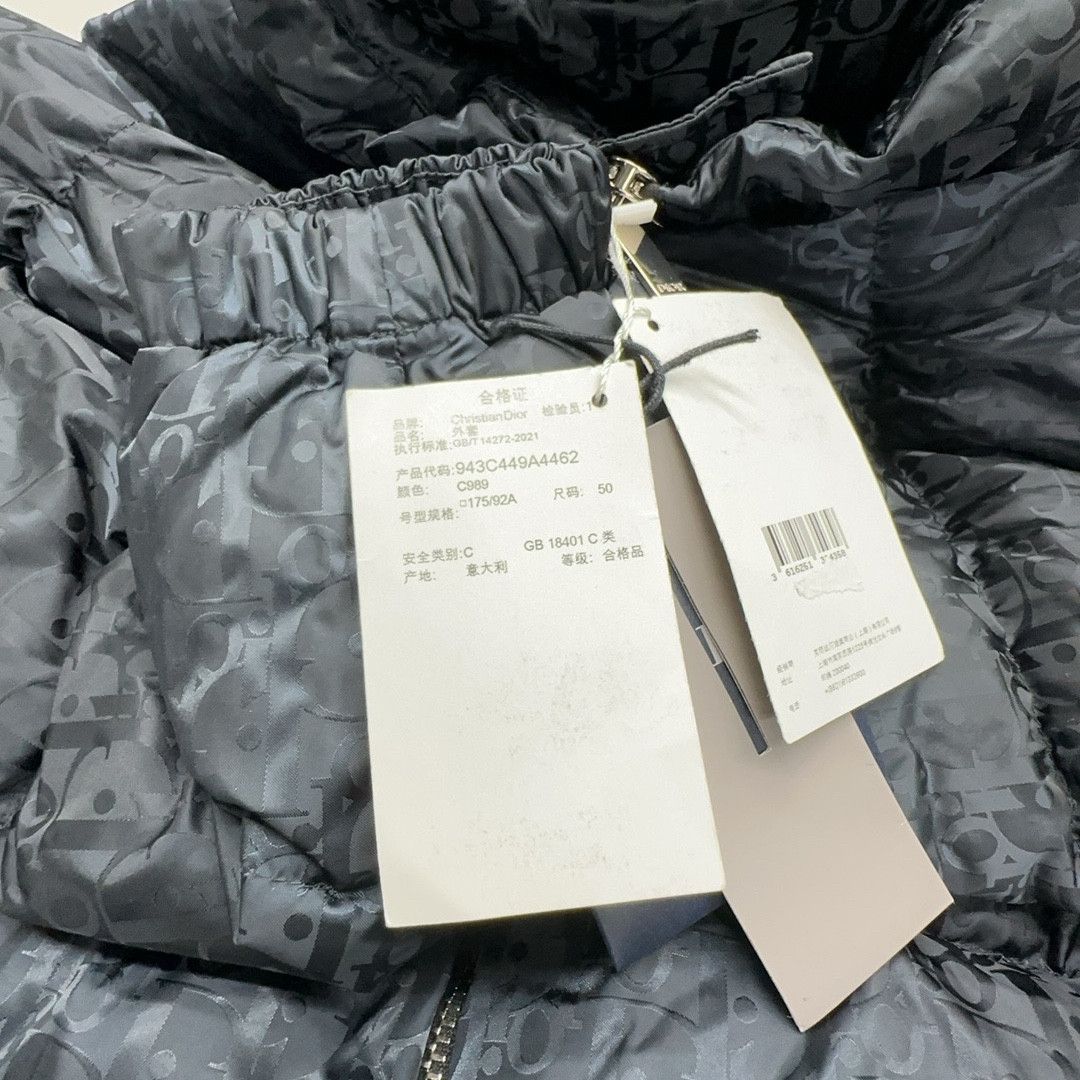 Dior Dior Oblique Down Puffer Jacket Size 50 Size US M / EU 48-50 / 2 - 3 Thumbnail