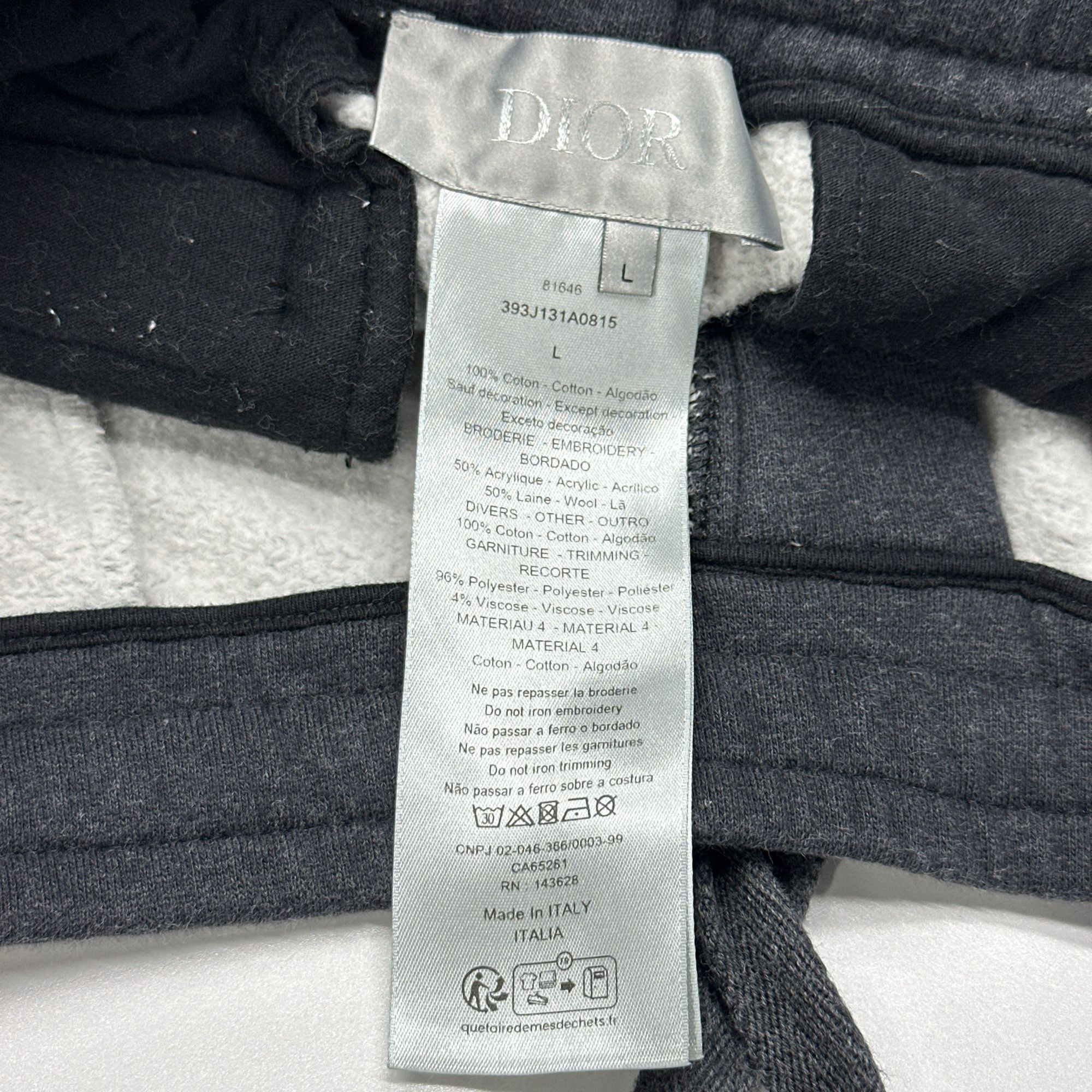 Dior Dior x Denim Tears Logo Shorts Size L Size US 34 / EU 50 - 4 Thumbnail