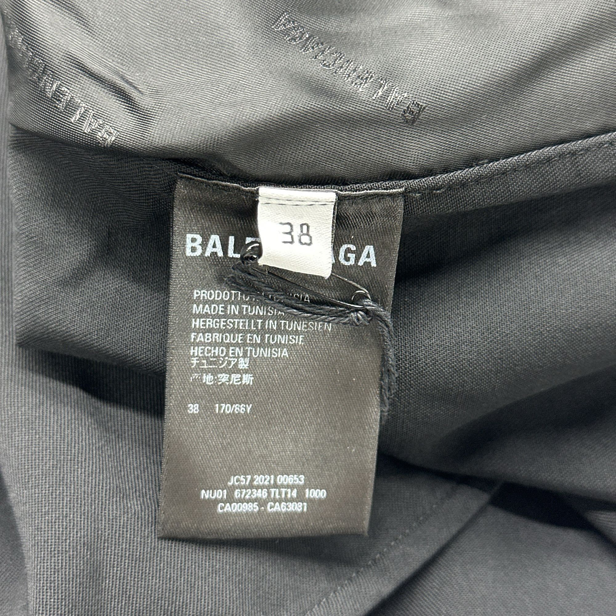 Balenciaga Balenciaga Logo Print Shirt Size 38 Size US S / EU 44-46 / 1 - 3 Thumbnail