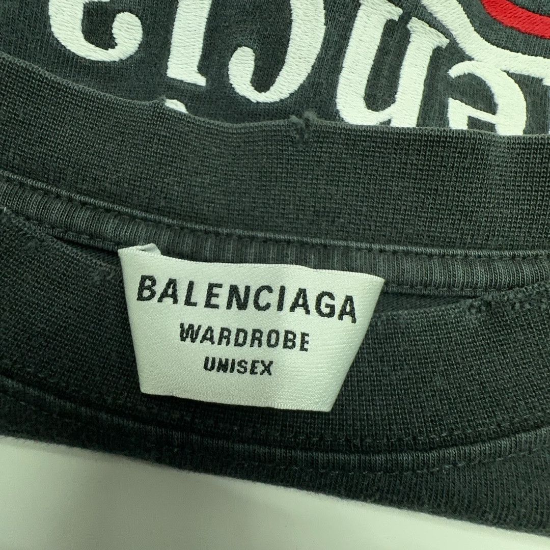 Balenciaga Balenciaga Logo T-Shirt Size S Size US S / EU 44-46 / 1 - 3 Thumbnail