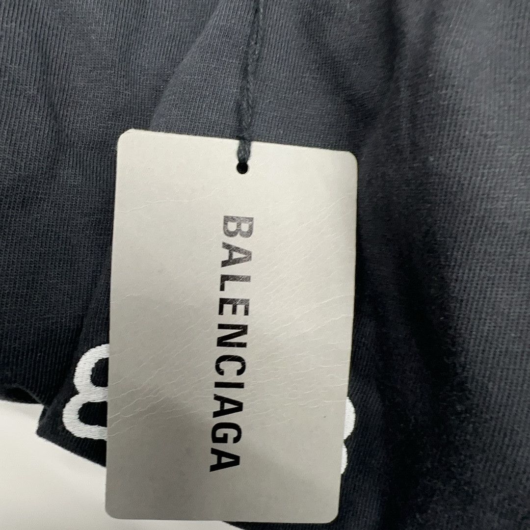 Balenciaga Balenciaga BB Logo T-Shirt Black Size S Size S / US 4 / IT 40 - 4 Thumbnail