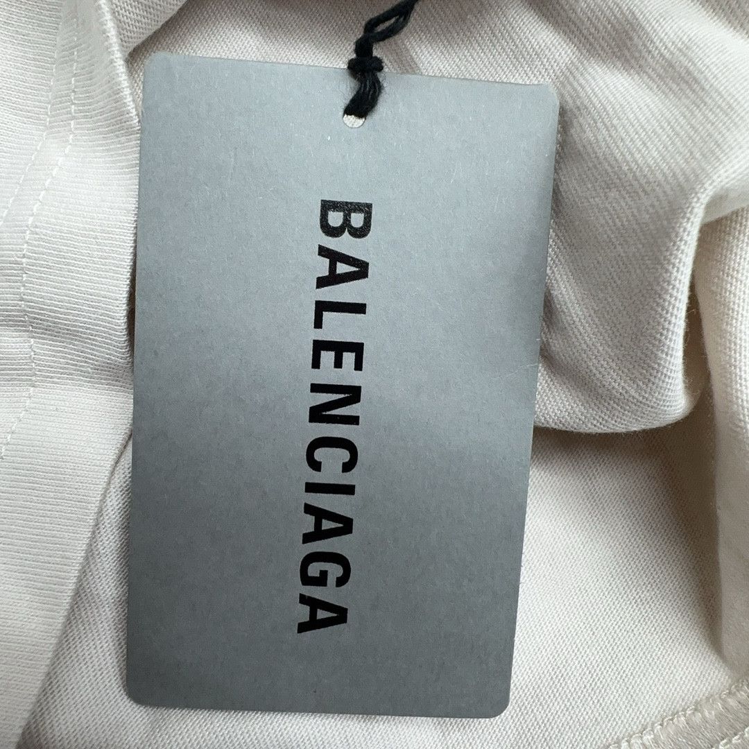 Balenciaga Balenciaga Embroidered Logo T-Shirt Size S Size US S / EU 44-46 / 1 - 6 Thumbnail