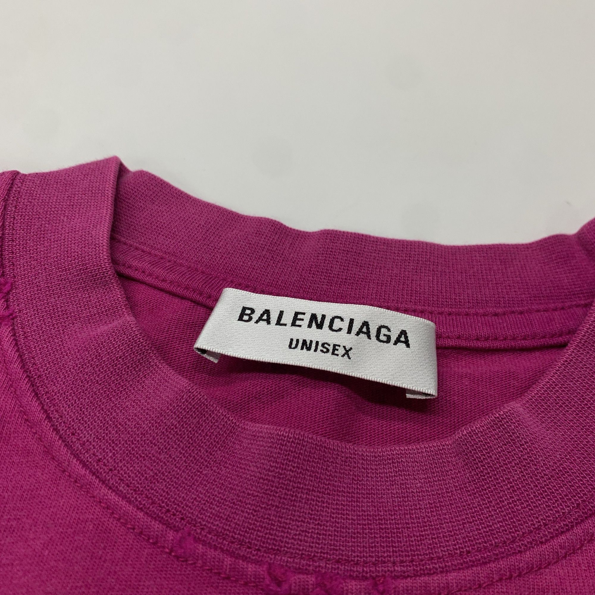 Balenciaga Balenciaga Cursive Logo T-Shirt Size M Size US M / EU 48-50 / 2 - 6 Thumbnail