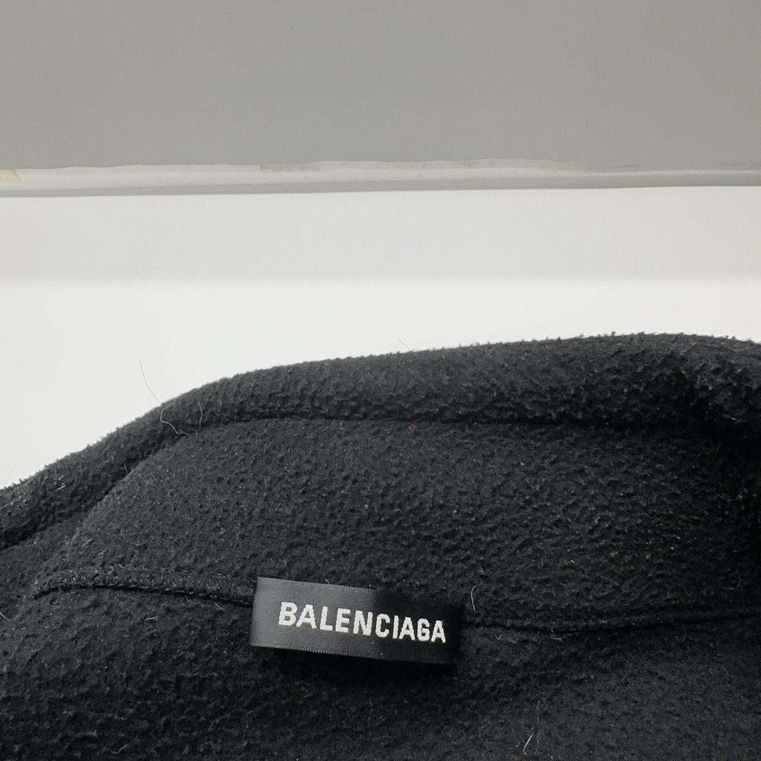 Balenciaga Balenciaga Rainbow Logo Fleece Jacket Size L Size US L / EU 52-54 / 3 - 5 Thumbnail