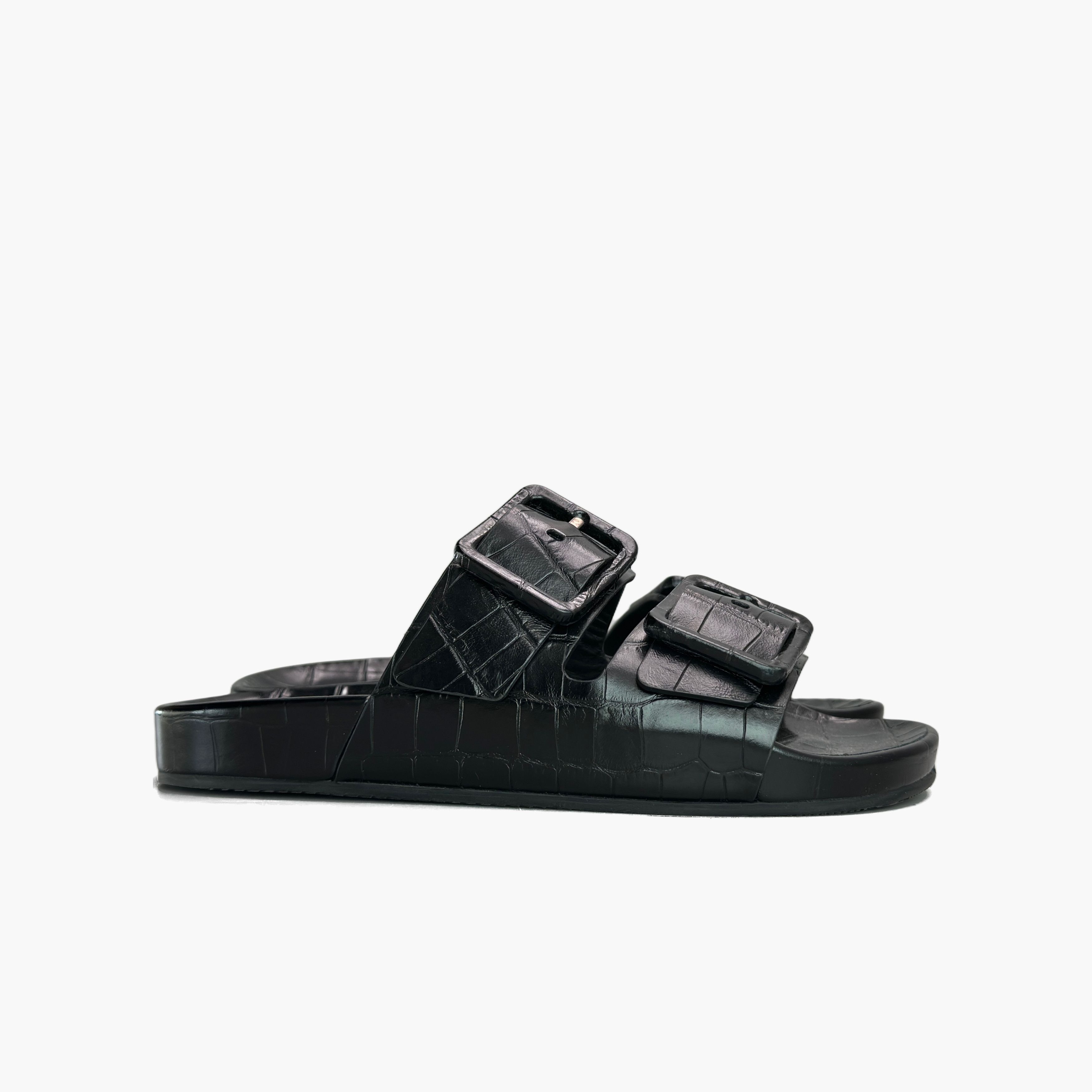 Balenciaga Balenciaga Crocodile Mallorca Sandals Size 39 Size US 6 / EU 39 - 4 Thumbnail