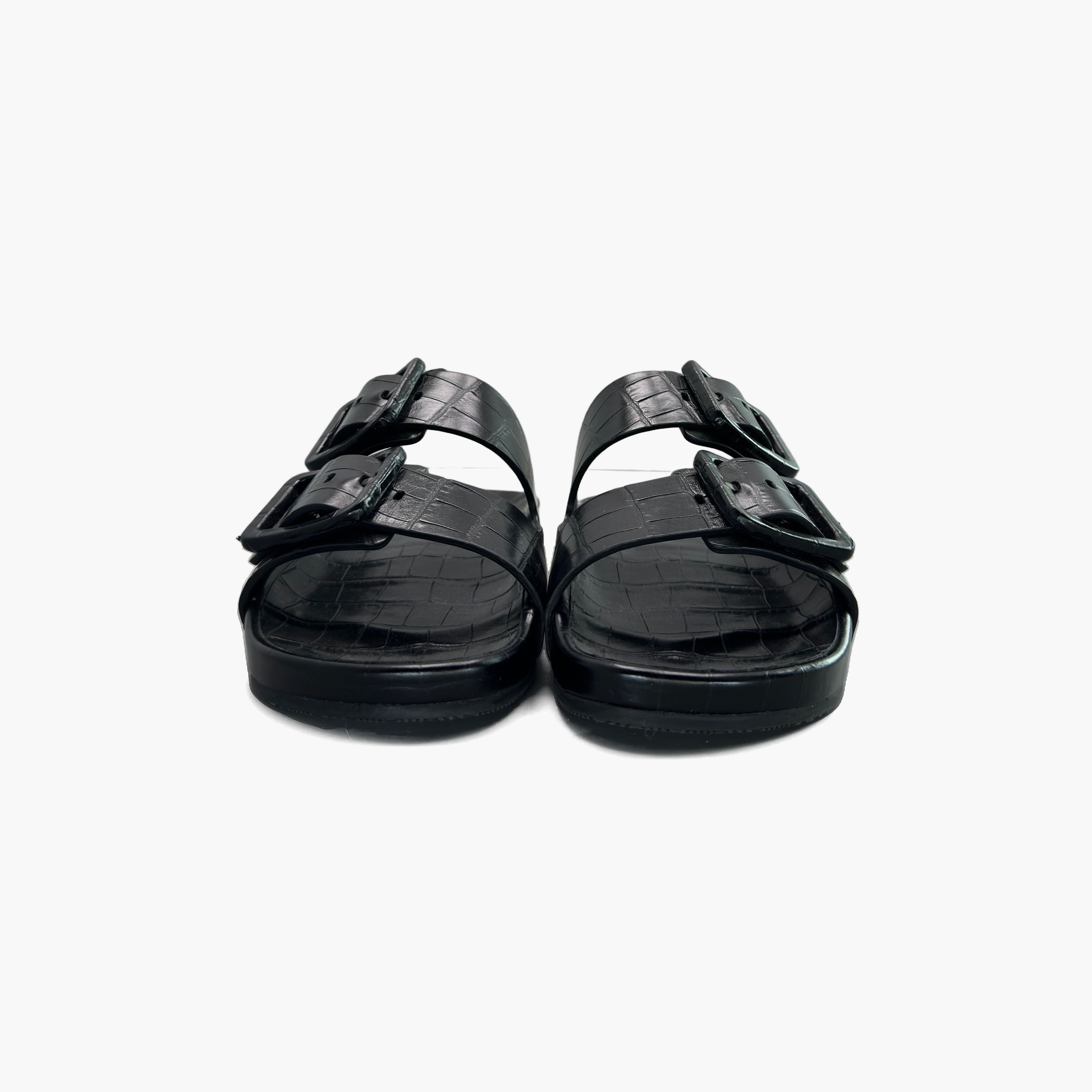 Balenciaga Balenciaga Crocodile Mallorca Sandals Size 39 Size US 6 / EU 39 - 5 Thumbnail