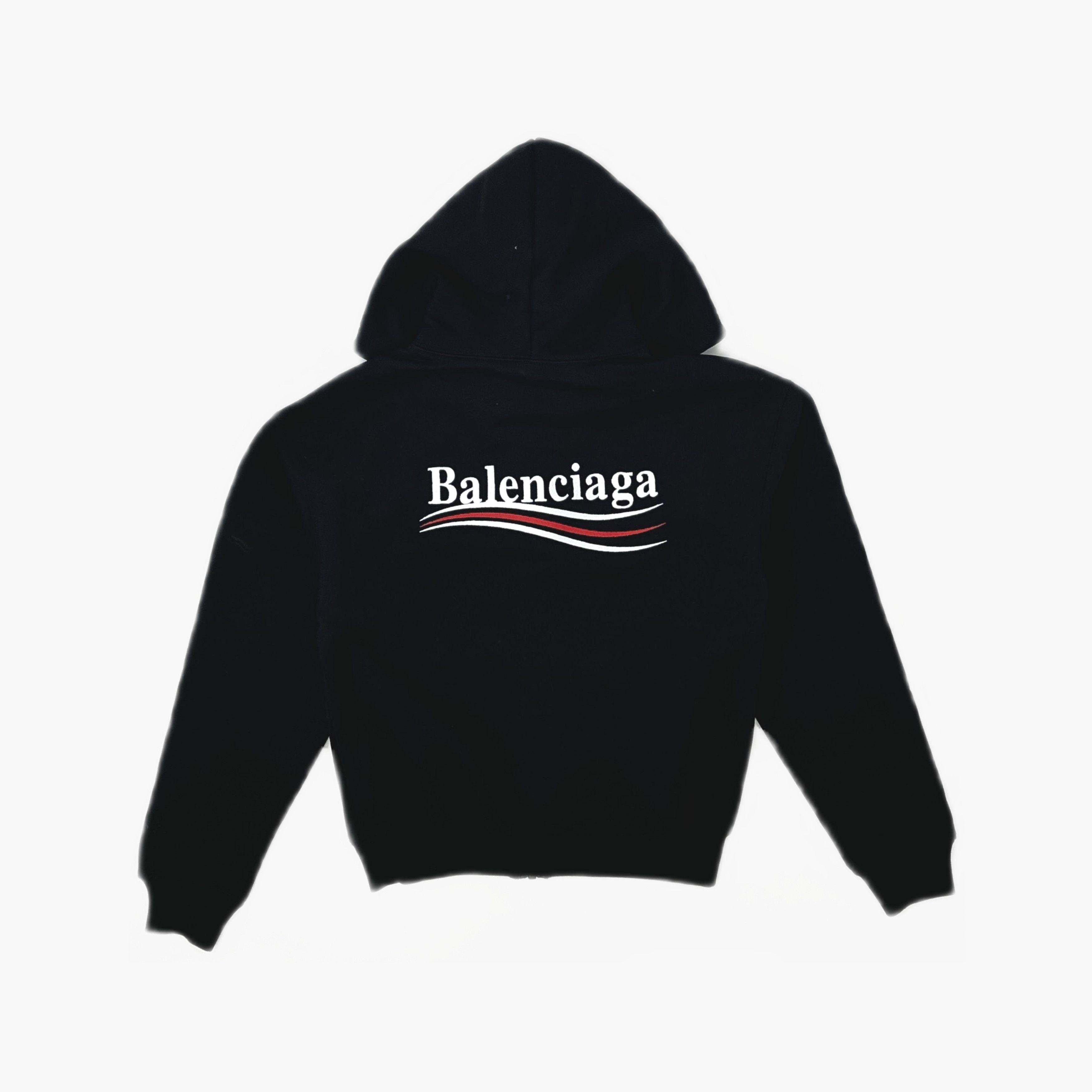 Balenciaga Balenciaga Logo Zip-up Hoodie Size XS Size US XS / EU 42 / 0 - 2 Thumbnail