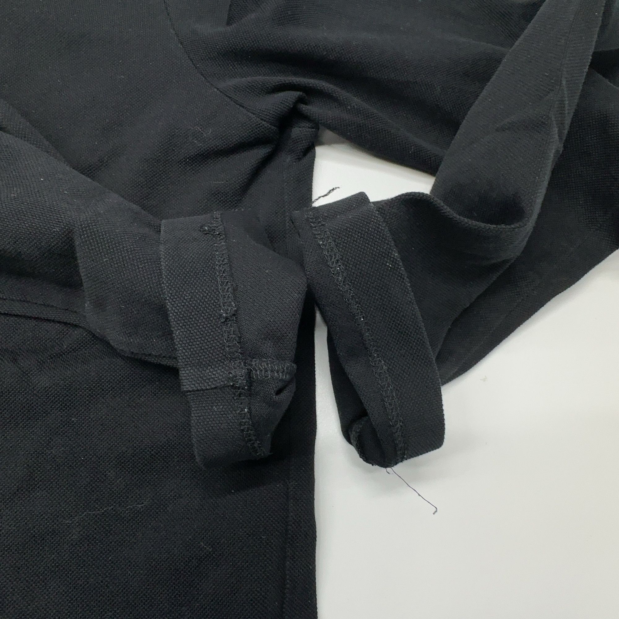 Prada Prada Black Long Sleeve Polo Shirt Size L Size US L / EU 52-54 / 3 - 13 Thumbnail