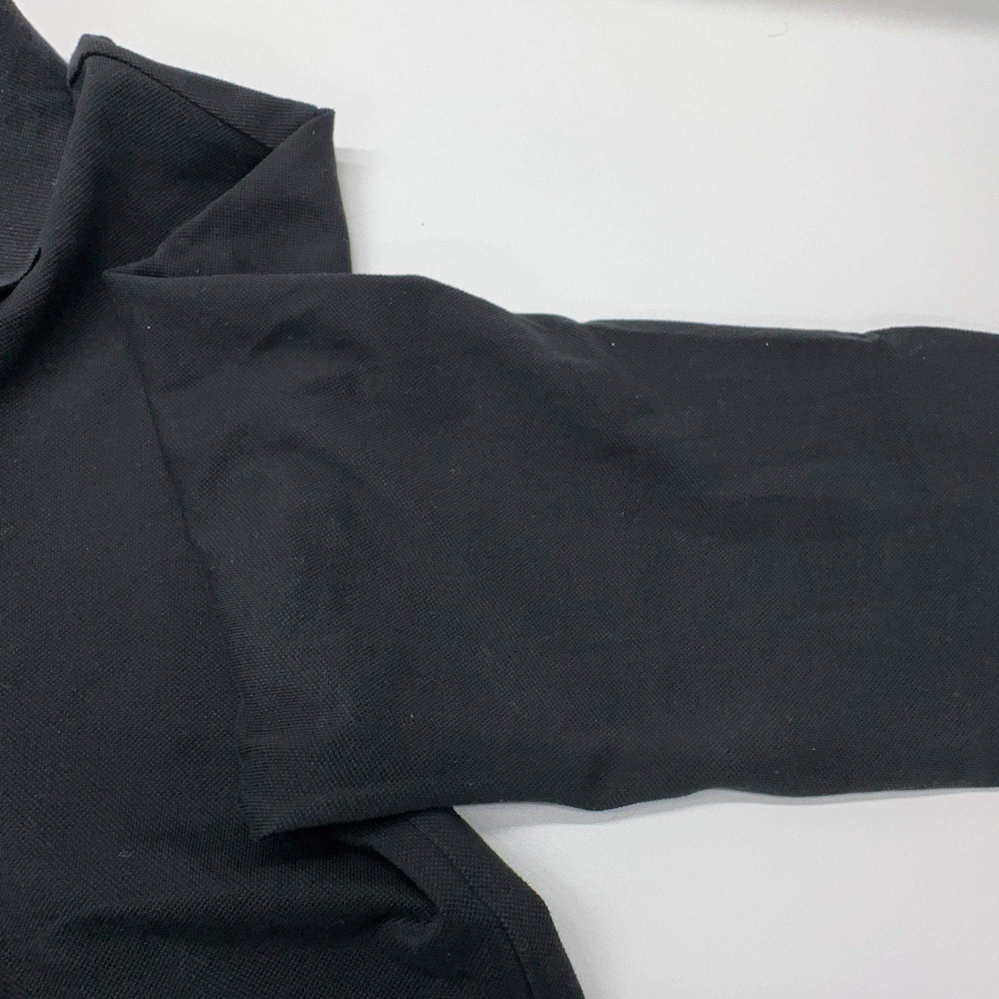 Prada Prada Black Long Sleeve Polo Shirt Size L Size US L / EU 52-54 / 3 - 9 Thumbnail