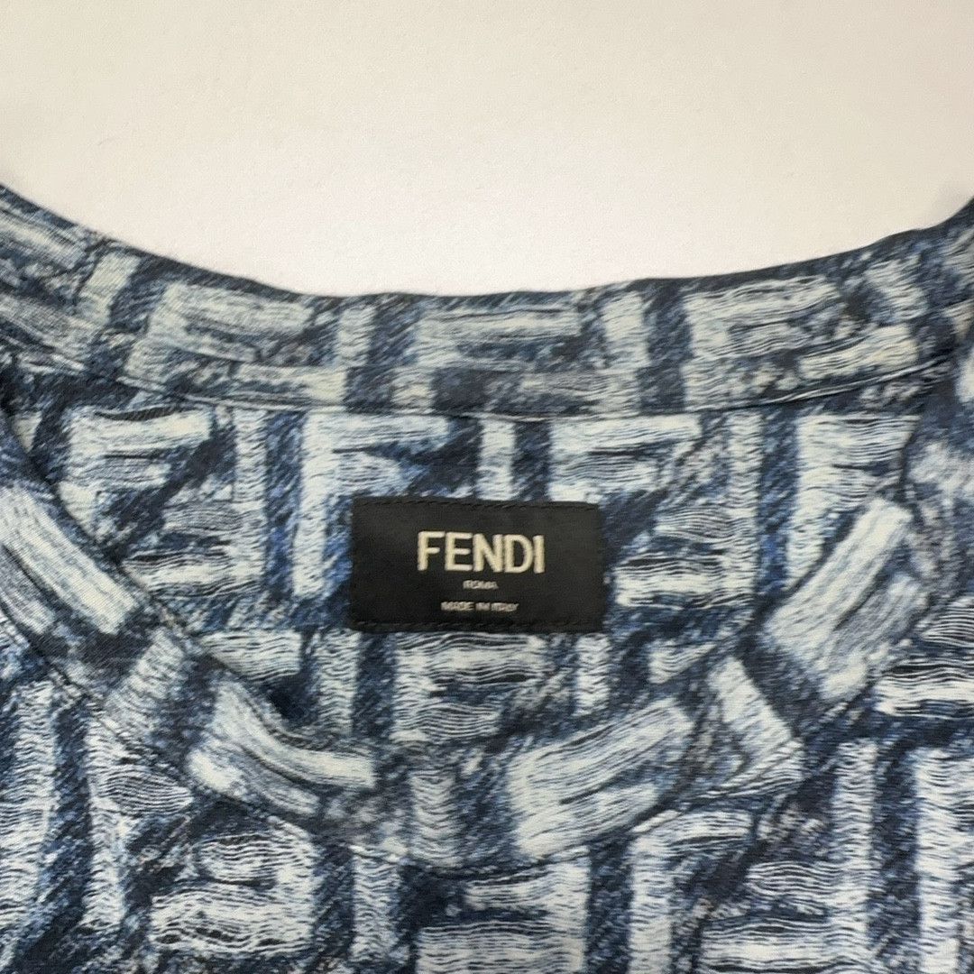 Fendi Fendi Monogram Short Sleeve T-Shirt Size L Size US L / EU 52-54 / 3 - 4 Thumbnail