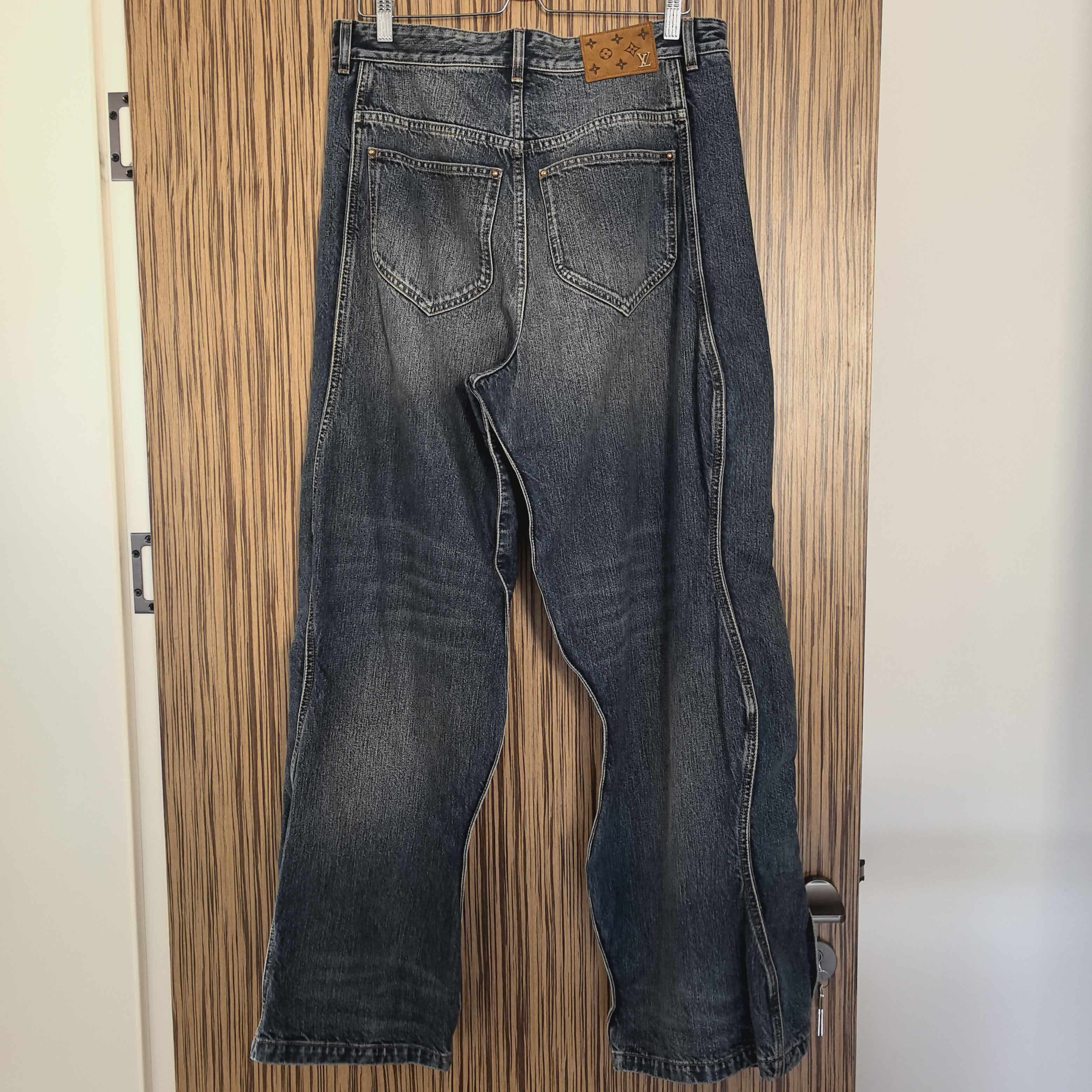Louis Vuitton Louis Vuitton Washed Denim Jeans Size 32 Size US 32 / EU 48 - 2 Thumbnail