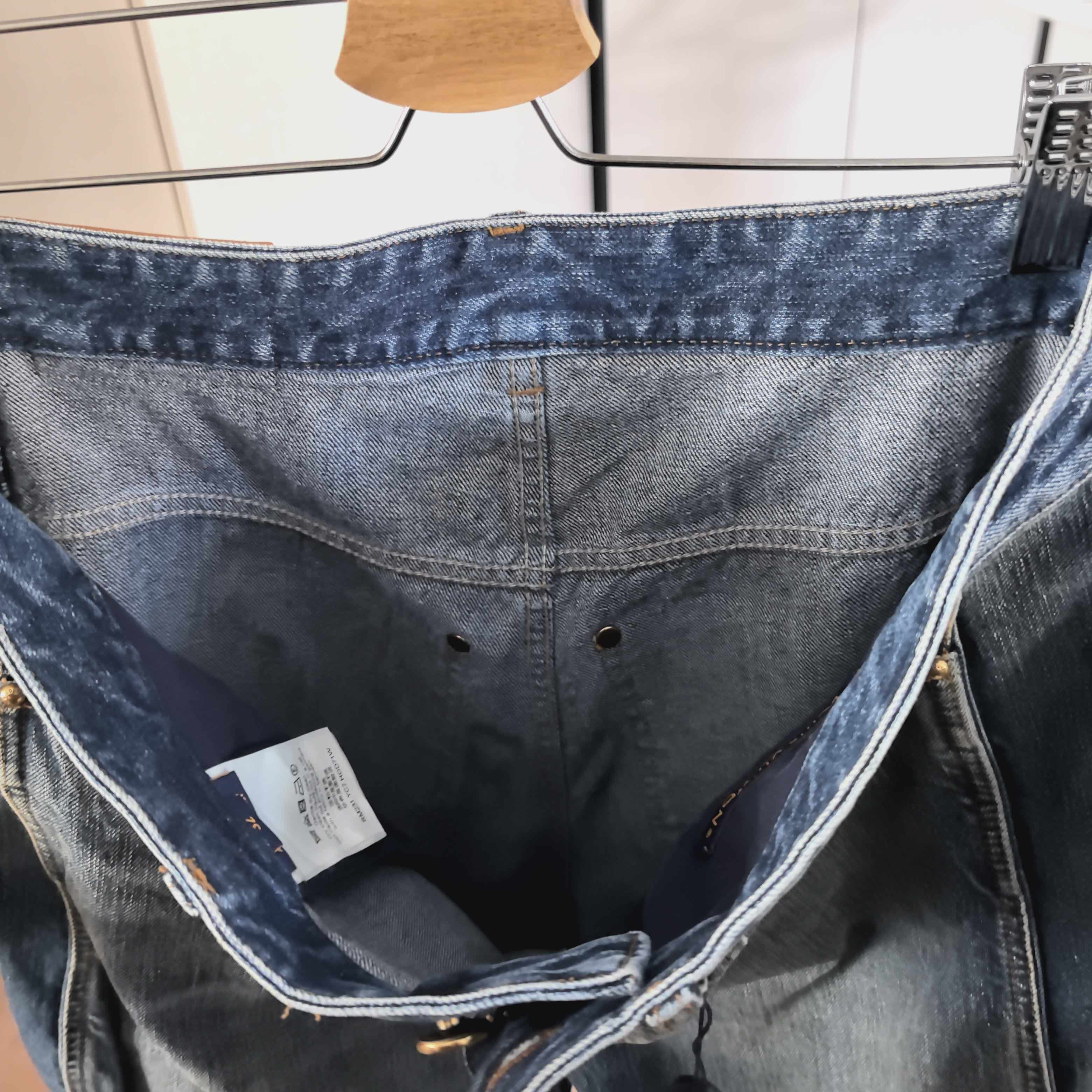 Louis Vuitton Louis Vuitton Washed Denim Jeans Size 32 Size US 32 / EU 48 - 6 Thumbnail
