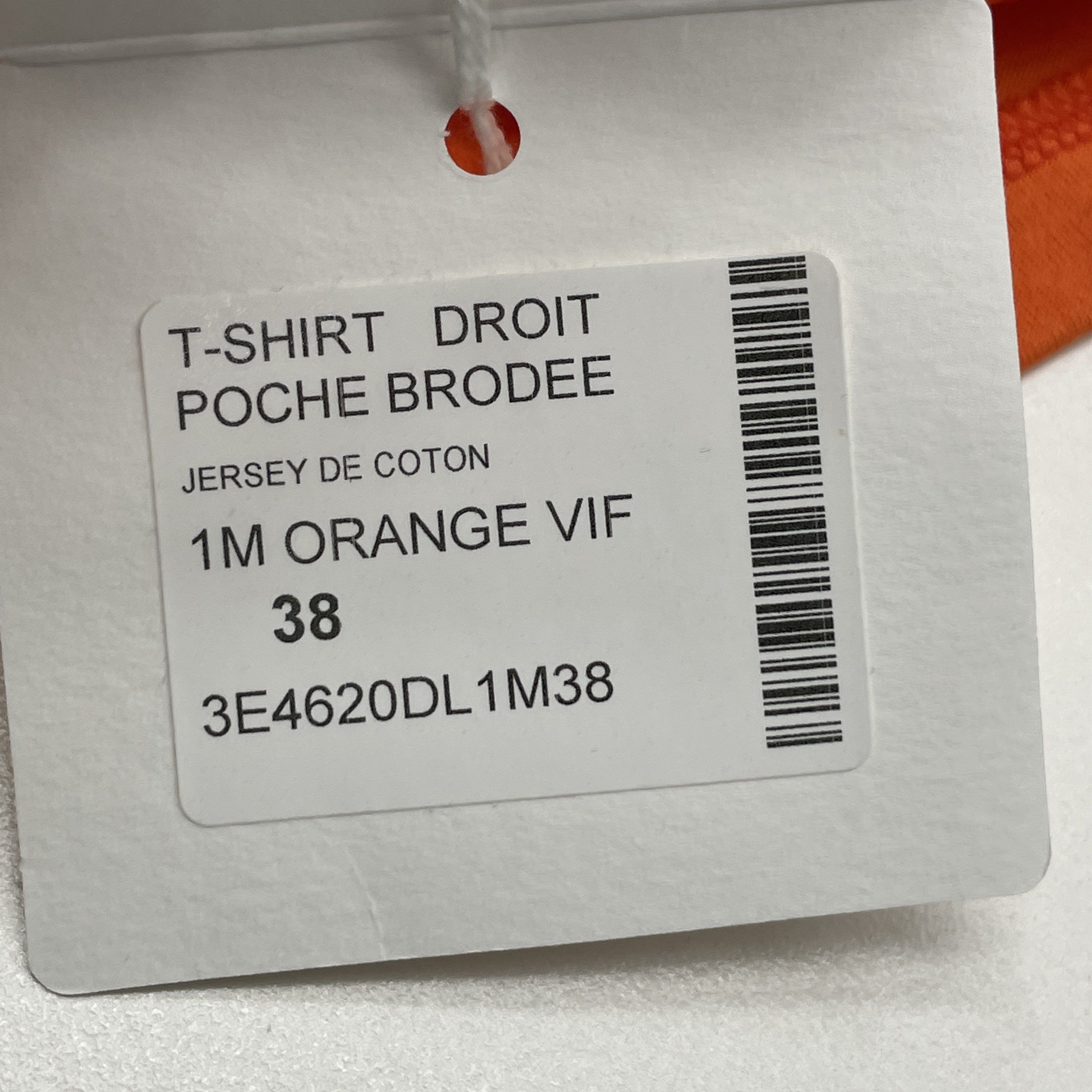 Hermes Hermès Embroidered Logo Pocket T-Shirt Size 38 Size S / US 4 / IT 40 - 5 Thumbnail
