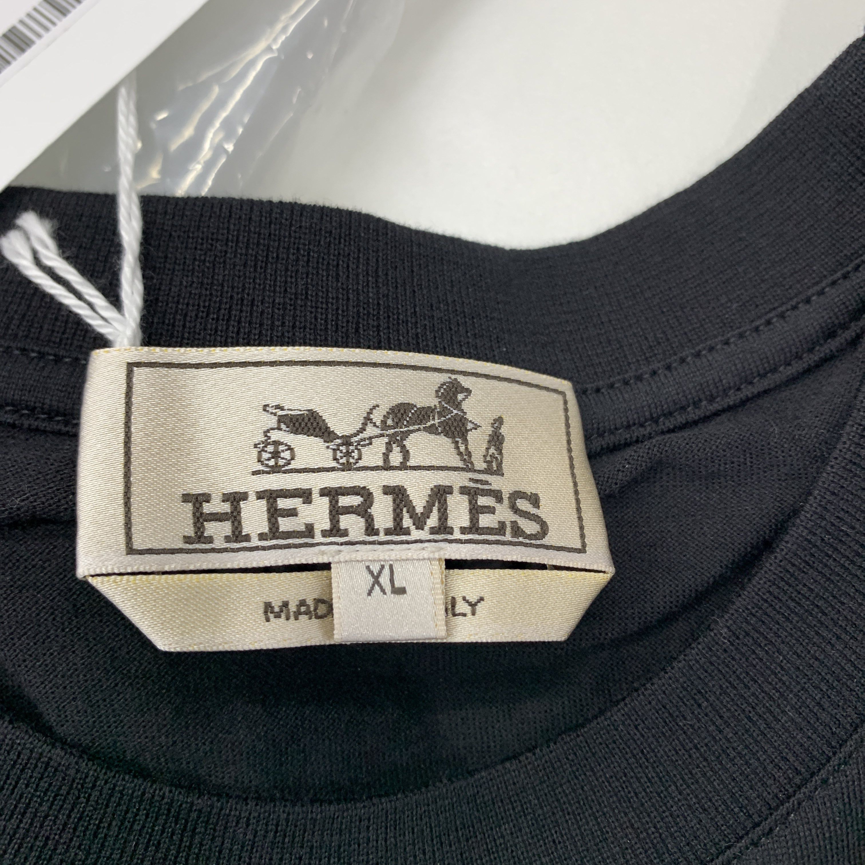 Hermes Hermès Patterned Panel T-Shirt Size XL Size US XL / EU 56 / 4 - 3 Thumbnail