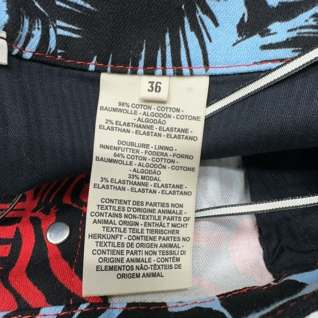 Hermes Hermès Heart Print Mini Skirt 36 Size 26" / US 2 / IT 38 - 4 Thumbnail
