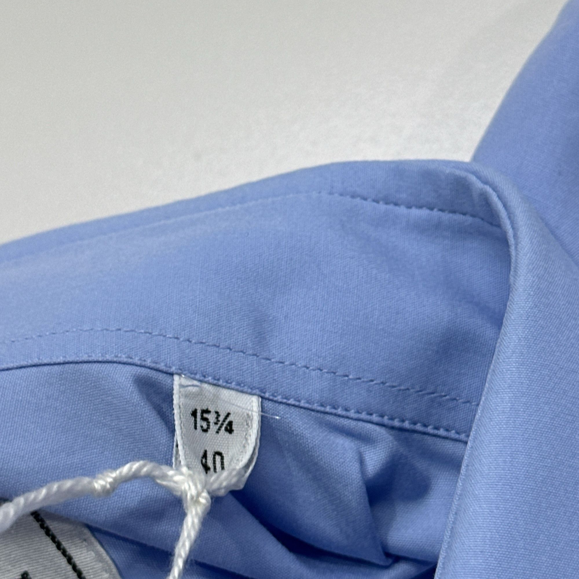 Hermes Hermes Blue Button Up Shirt Size M Size US XXS / EU 40 - 7 Thumbnail