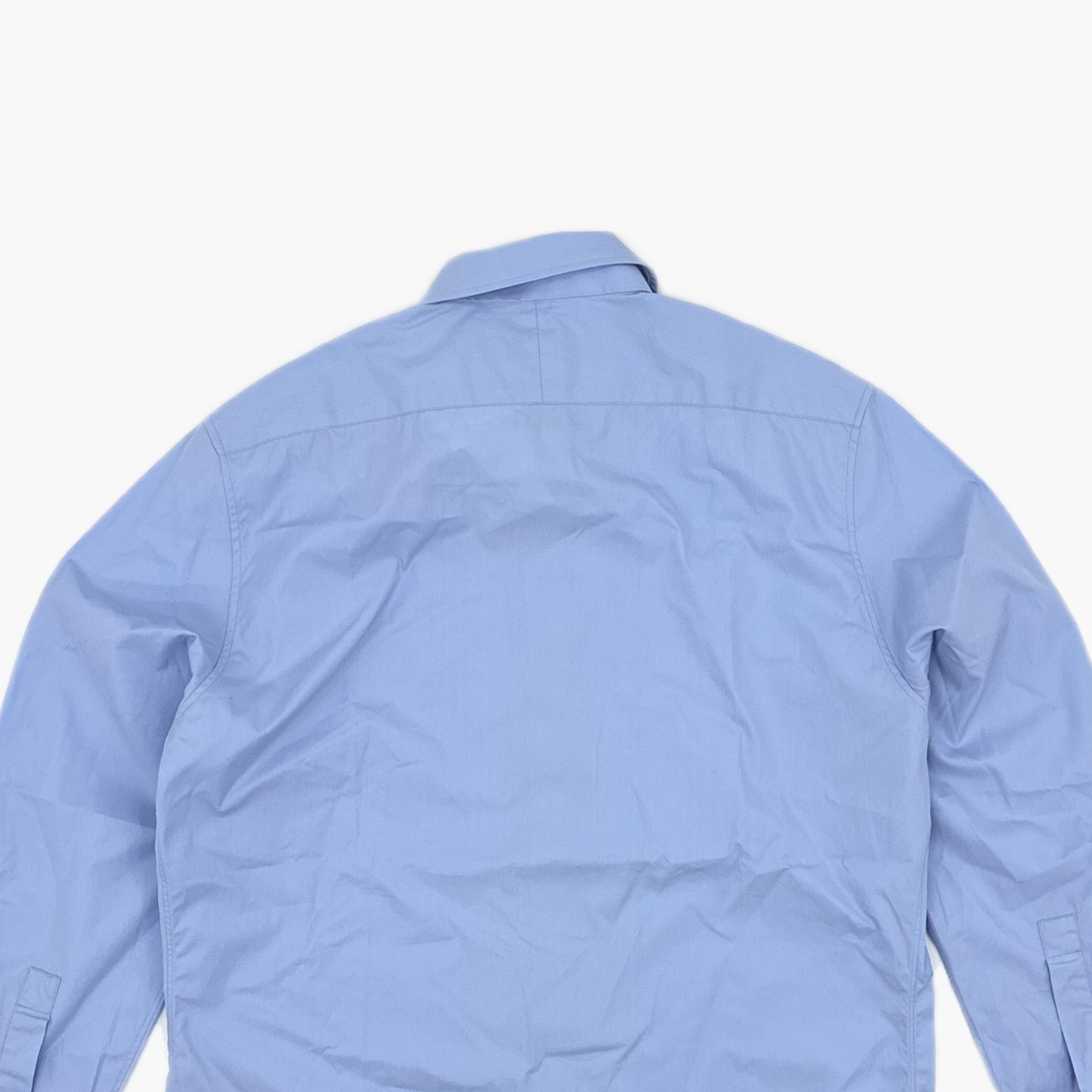 Hermes Hermes Blue Button Up Shirt Size M Size US XXS / EU 40 - 3 Thumbnail