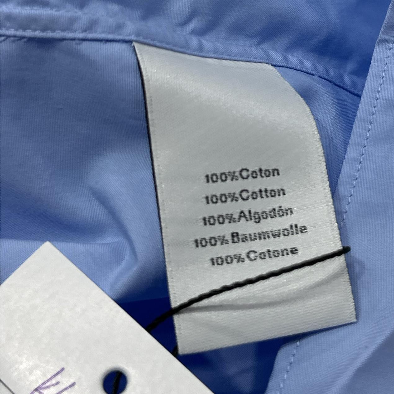 Hermes Hermes Blue Button Up Shirt Size M Size US XXS / EU 40 - 10 Thumbnail