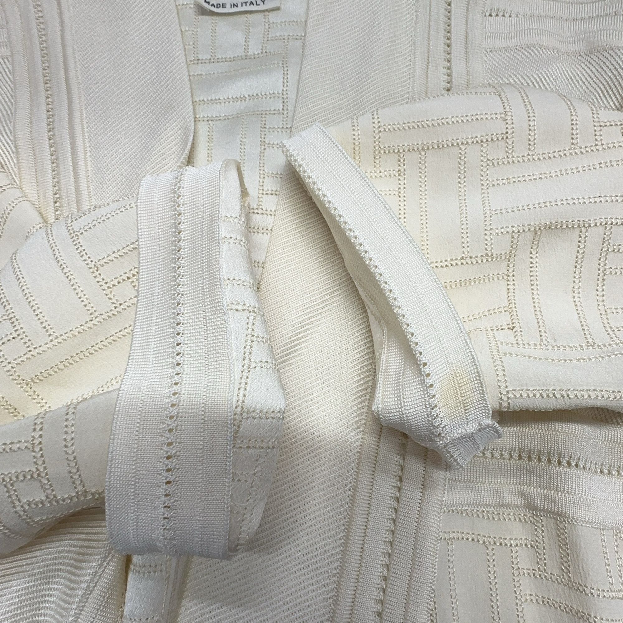 Hermes Hermes Patterned Silk Cardigan Size 34 Size XS / US 0-2 / IT 36-38 - 11 Thumbnail