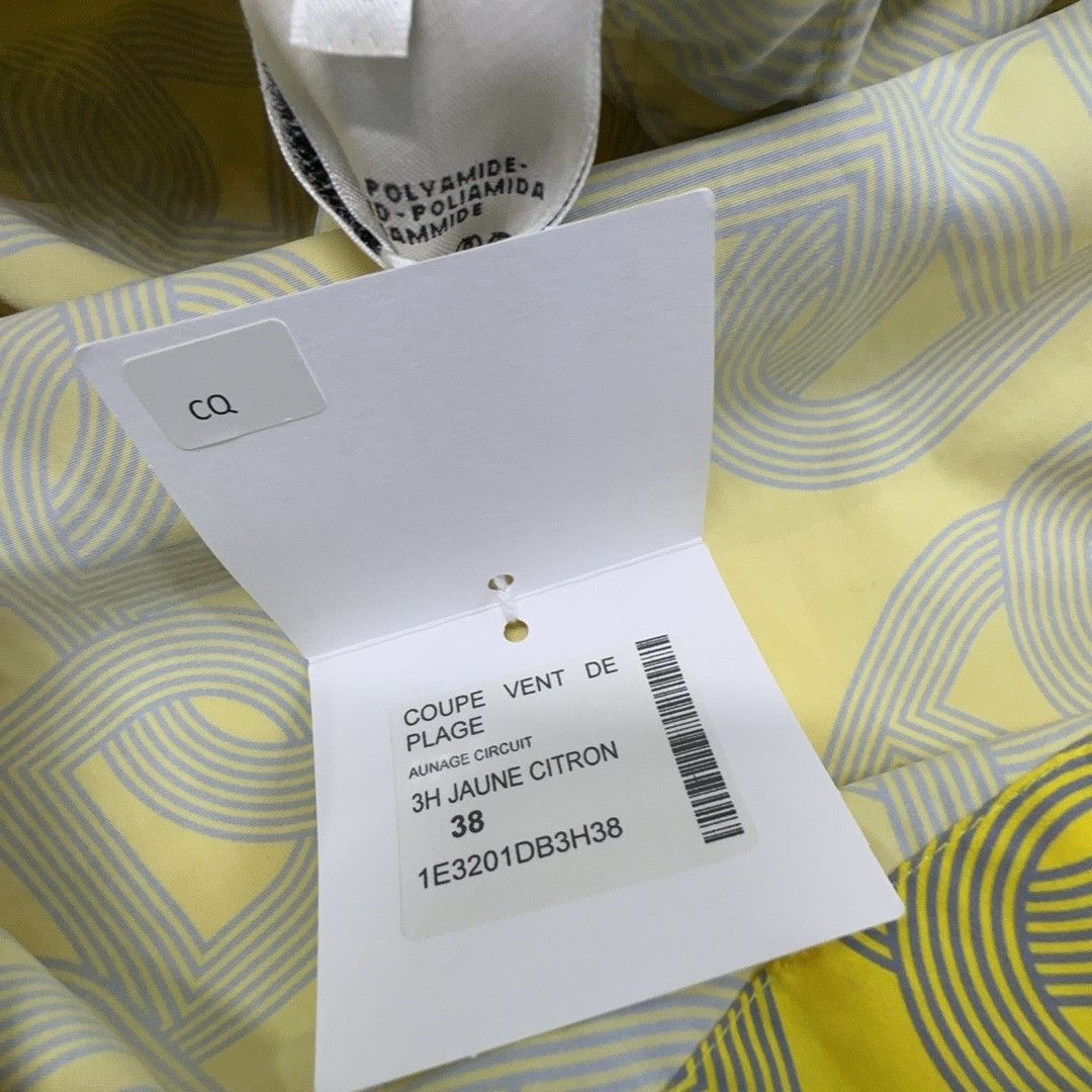 Hermes Hermes Geometric Print Windbreaker Size 38 Size S / US 4 / IT 40 - 3 Thumbnail