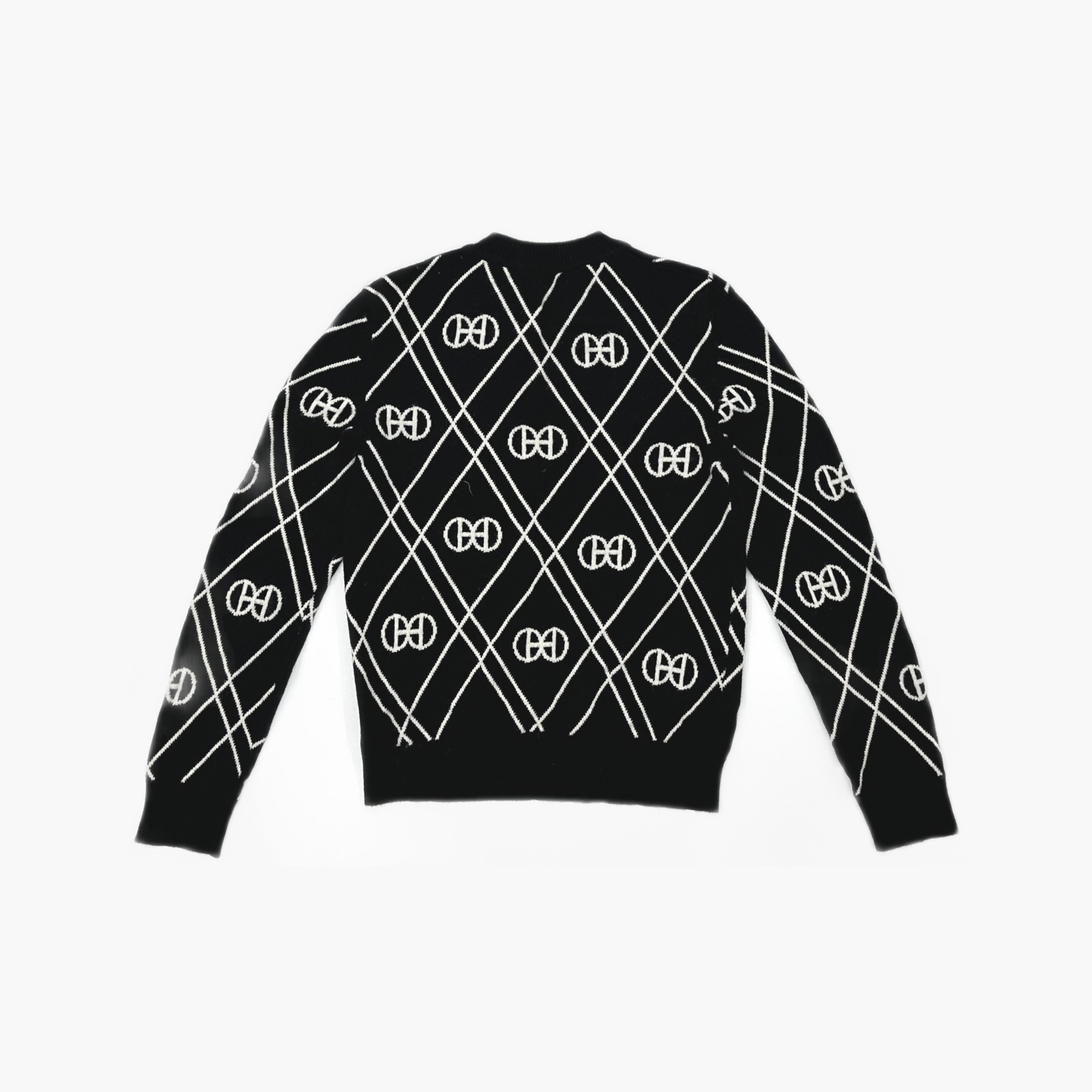 Hermes Hermès Diamond Pattern Cashmere Sweater Size 38 Size S / US 4 / IT 40 - 2 Thumbnail