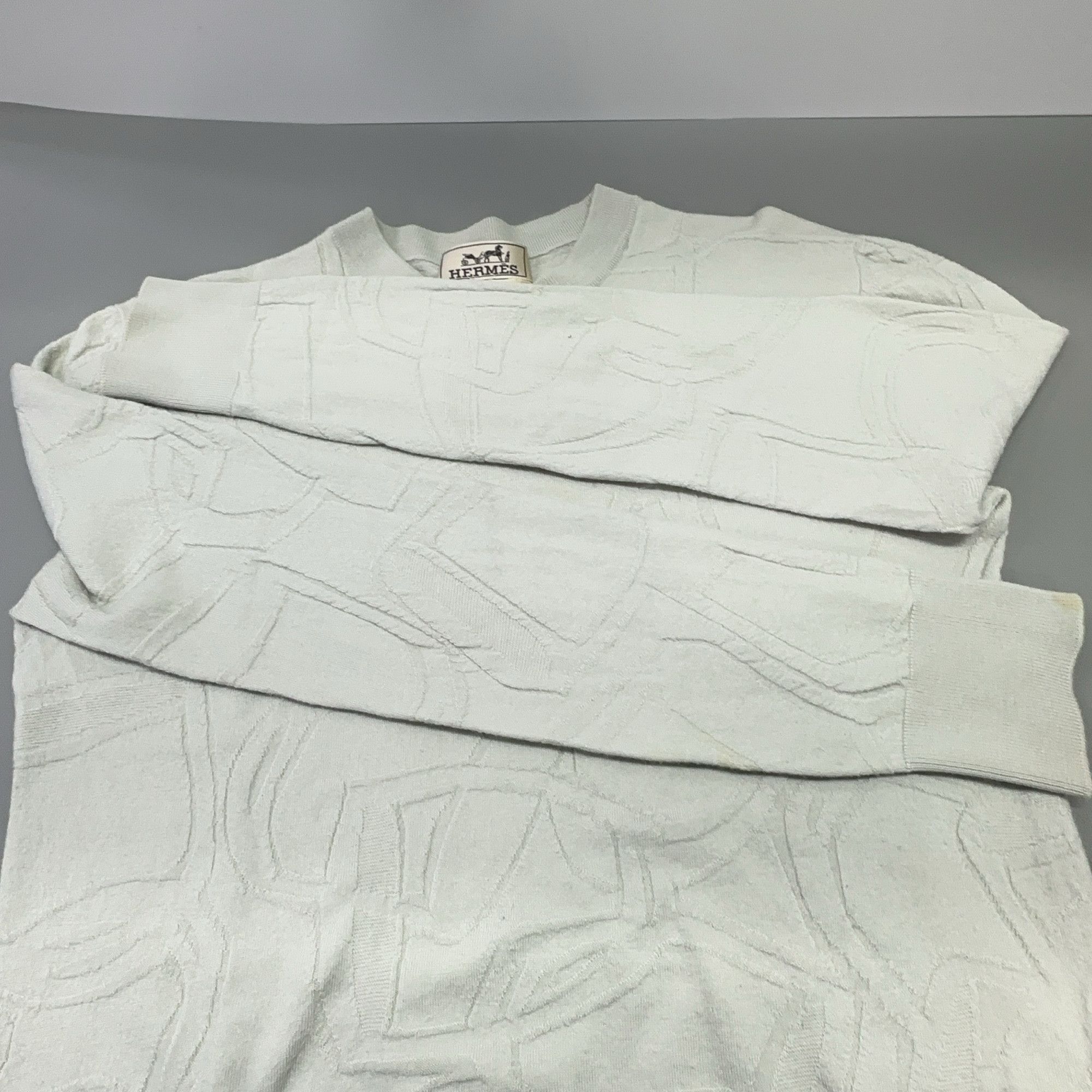 Hermes Hermes Jacquard Knit Sweater Size S Size US S / EU 44-46 / 1 - 8 Thumbnail