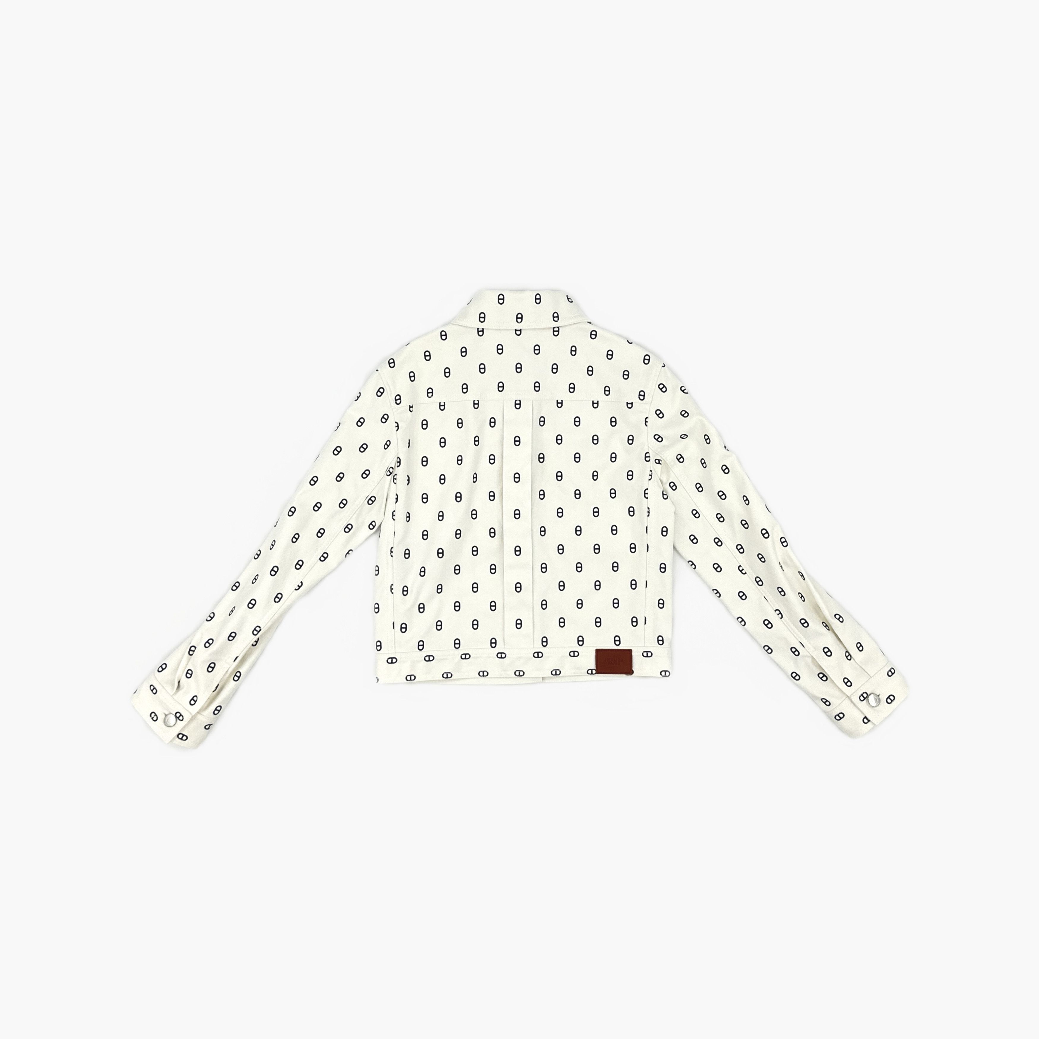 Hermes Hermès Monogram Print Jacket Size 36 Size XS / US 0-2 / IT 36-38 - 2 Thumbnail