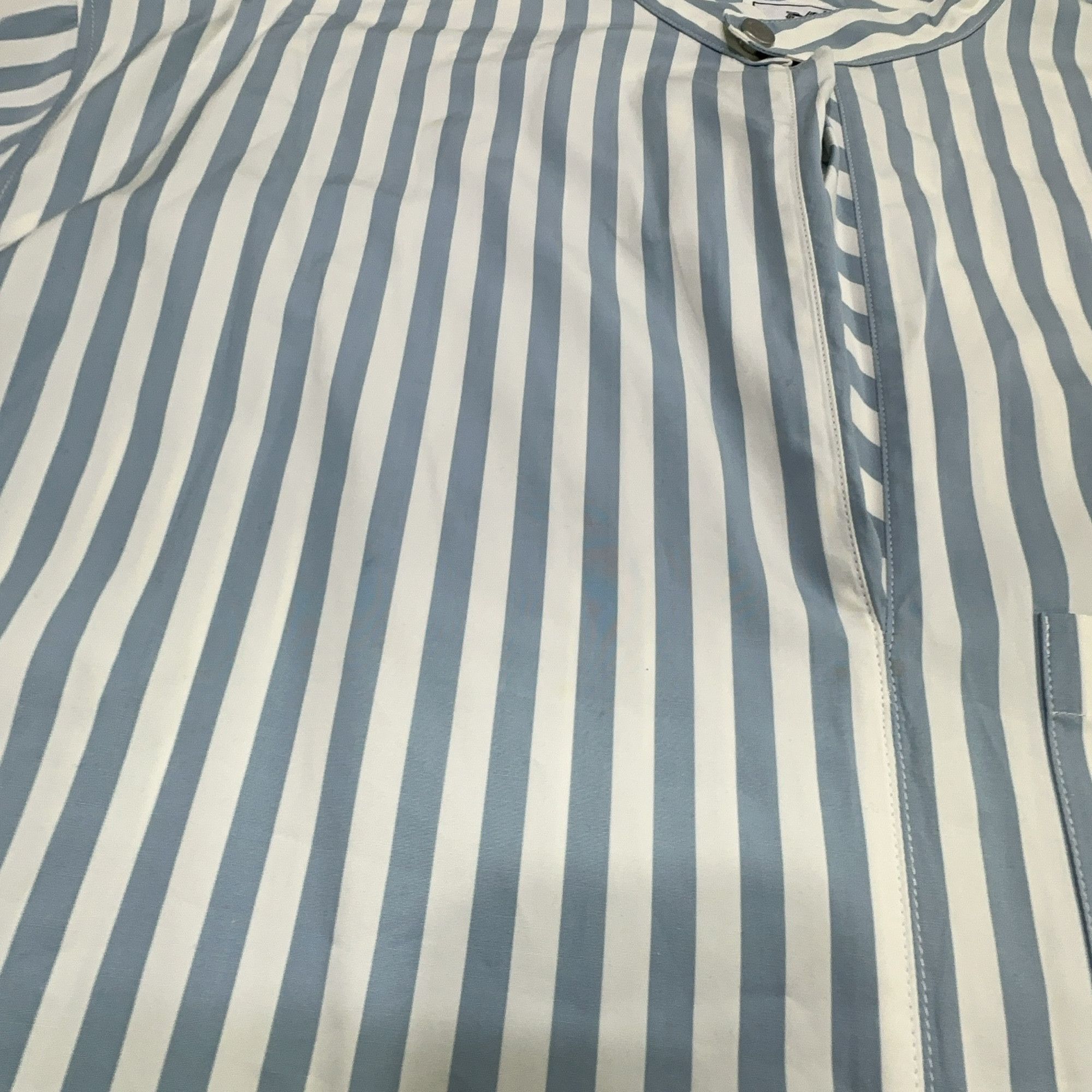 Hermes Hermès Striped Button Up Shirt Size 39 Size US M / EU 48-50 / 2 - 8 Thumbnail