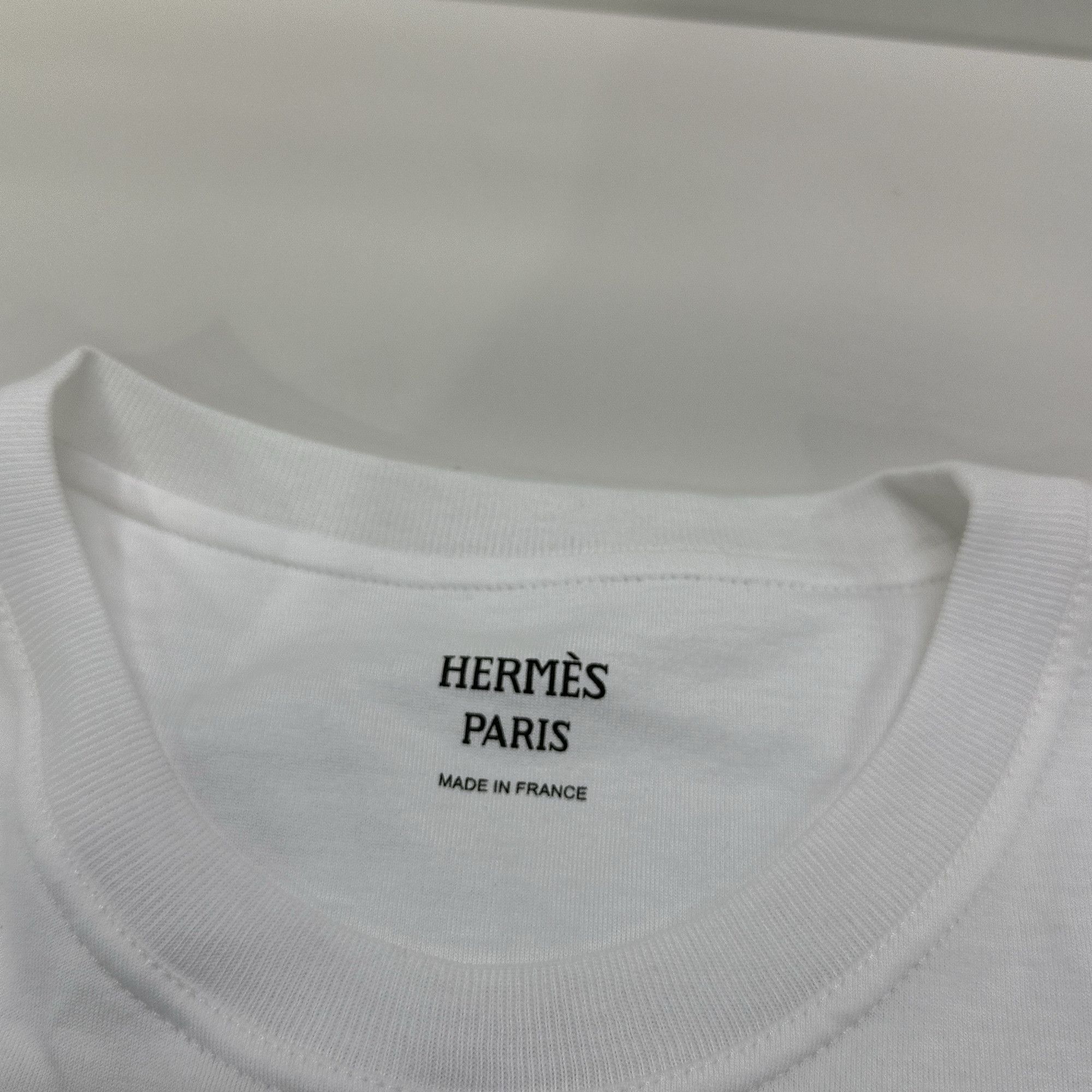 Hermes Hermes Embroidered Pocket T-Shirt Dress Size 36 Size XS / US 0-2 / IT 36-38 - 6 Thumbnail