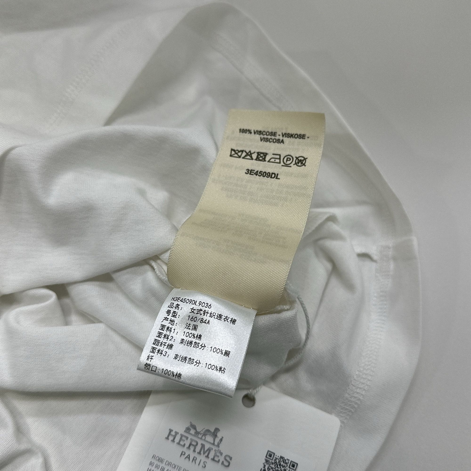 Hermes Hermes Embroidered Pocket T-Shirt Dress Size 36 Size XS / US 0-2 / IT 36-38 - 4 Thumbnail