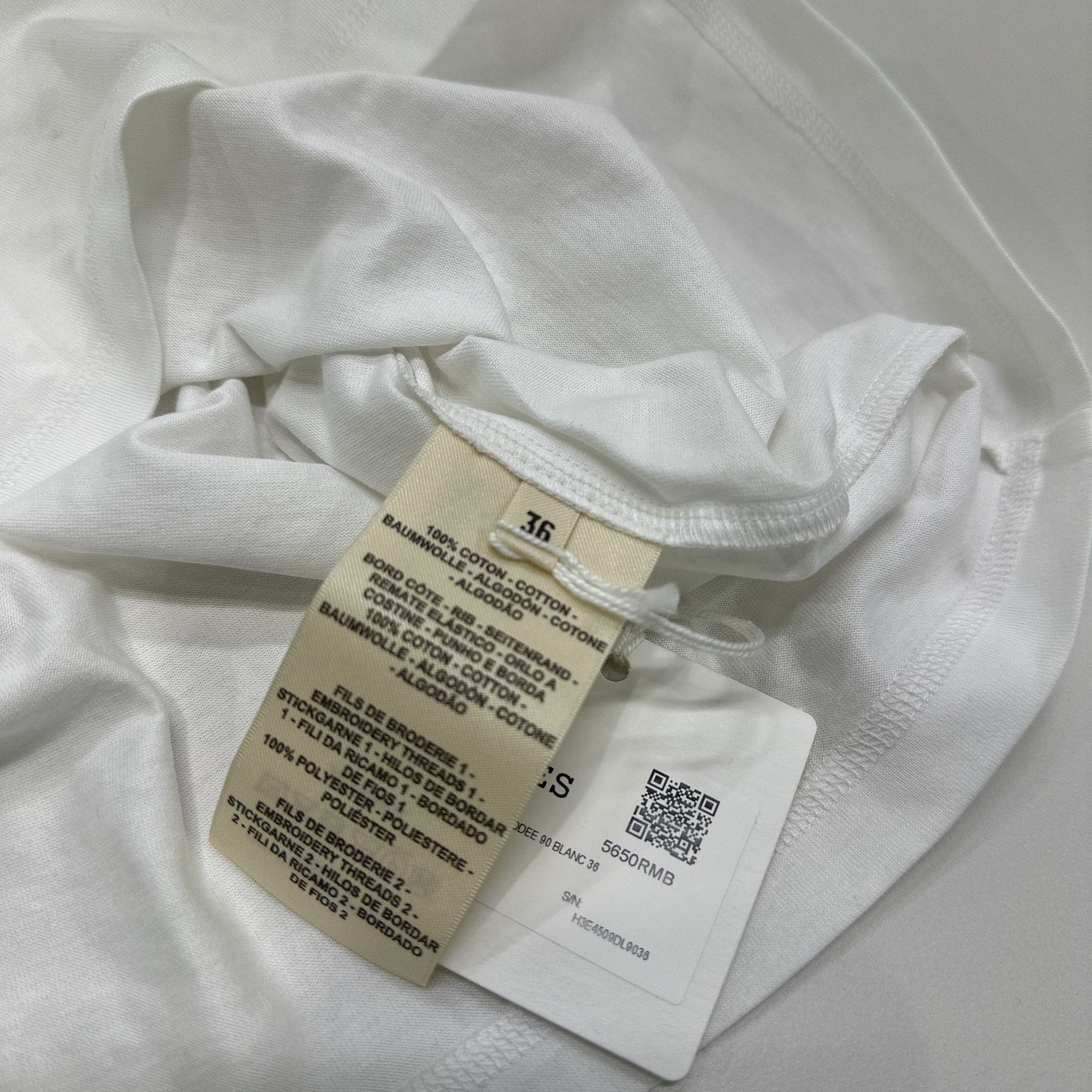 Hermes Hermes Embroidered Pocket T-Shirt Dress Size 36 Size XS / US 0-2 / IT 36-38 - 3 Thumbnail