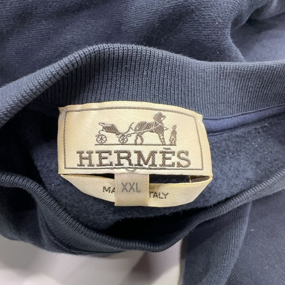 Hermes Hermès Geometric Graphic Sweatshirt Size XXL Size US XXL / EU 58 / 5 - 3 Thumbnail
