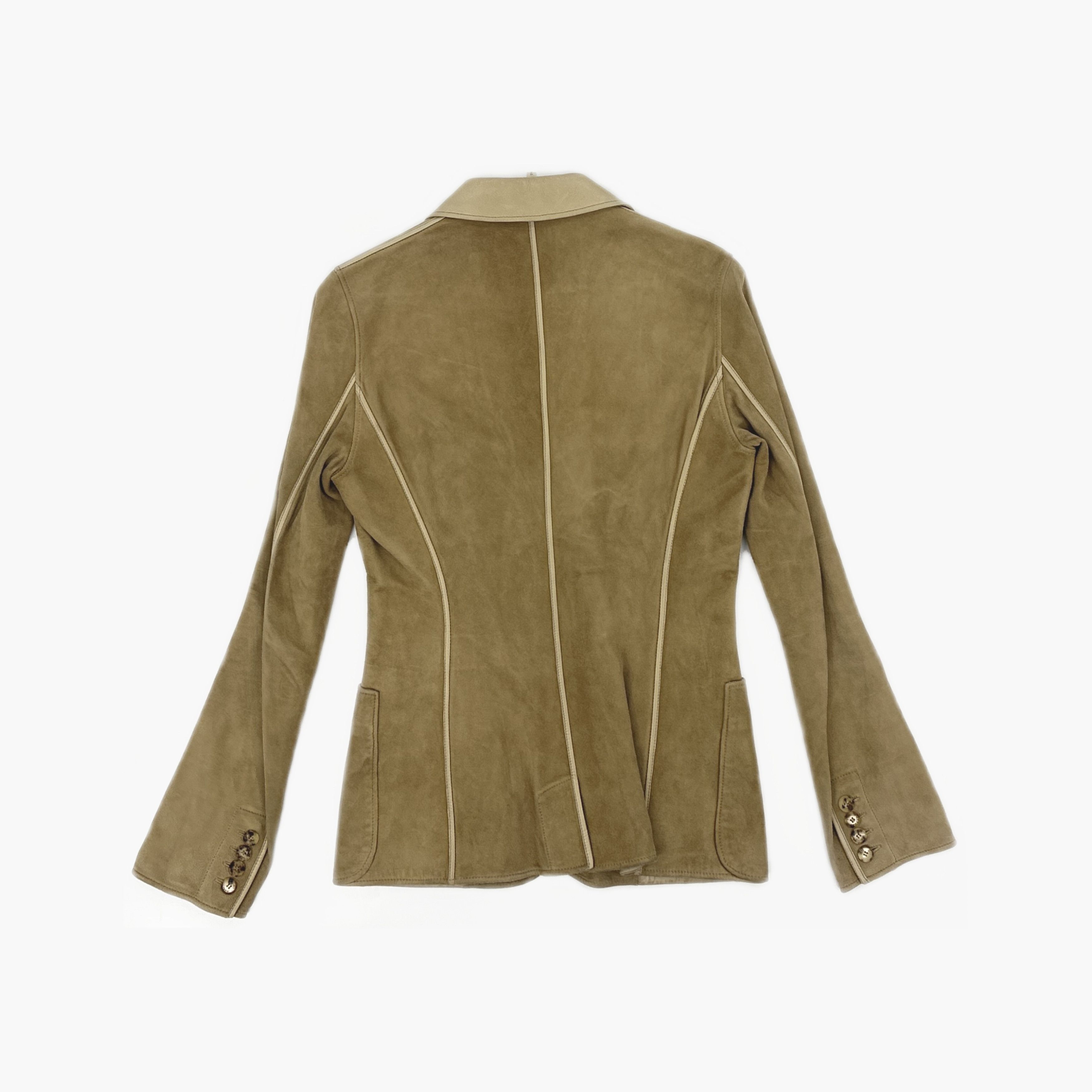 Hermes Hermès Suede Jacket Size FR 36 Size XS / US 0-2 / IT 36-38 - 2 Thumbnail