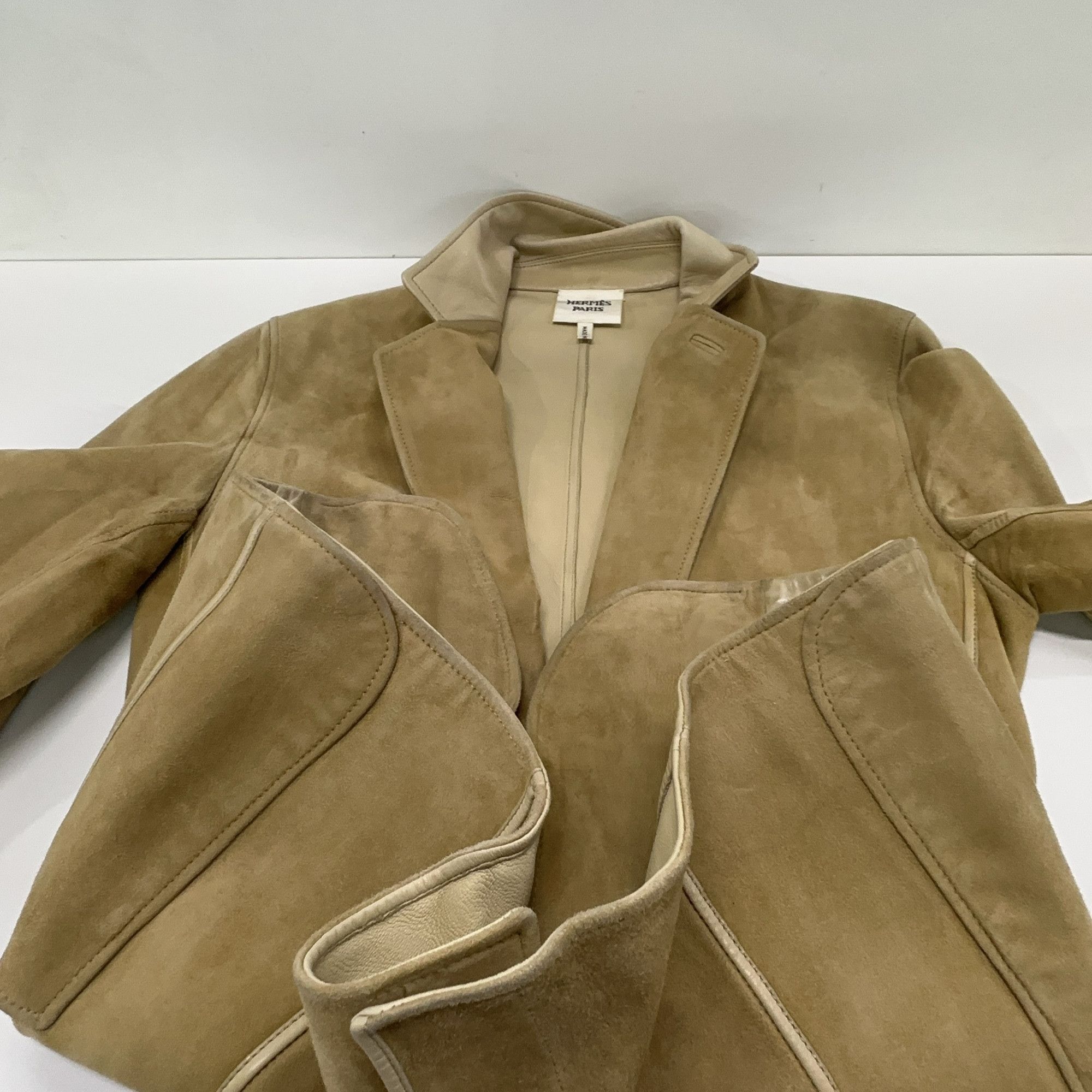 Hermes Hermès Suede Jacket Size FR 36 Size XS / US 0-2 / IT 36-38 - 7 Thumbnail
