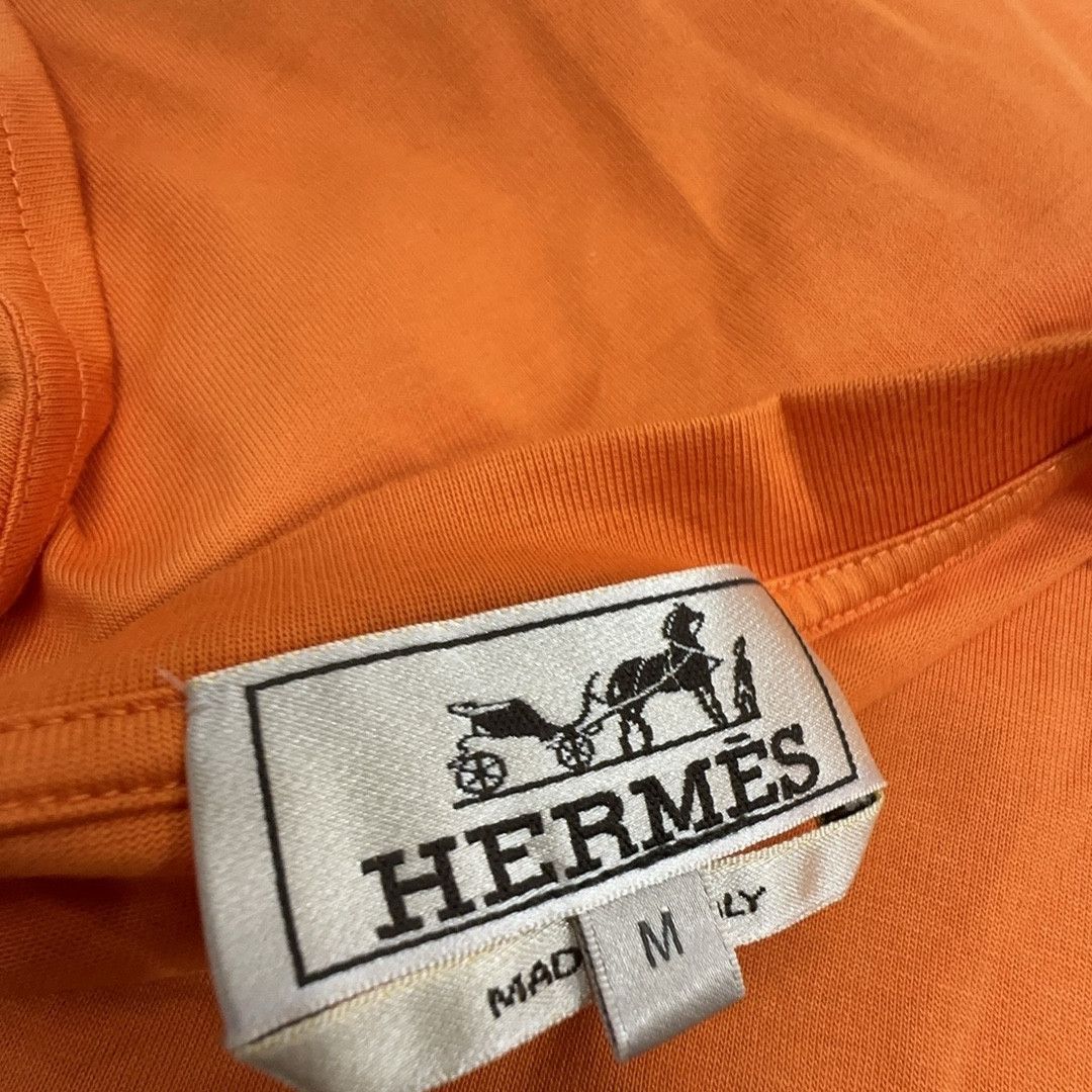 Hermes Hermes Geometric Graphic T-Shirt US M Size US M / EU 48-50 / 2 - 3 Thumbnail