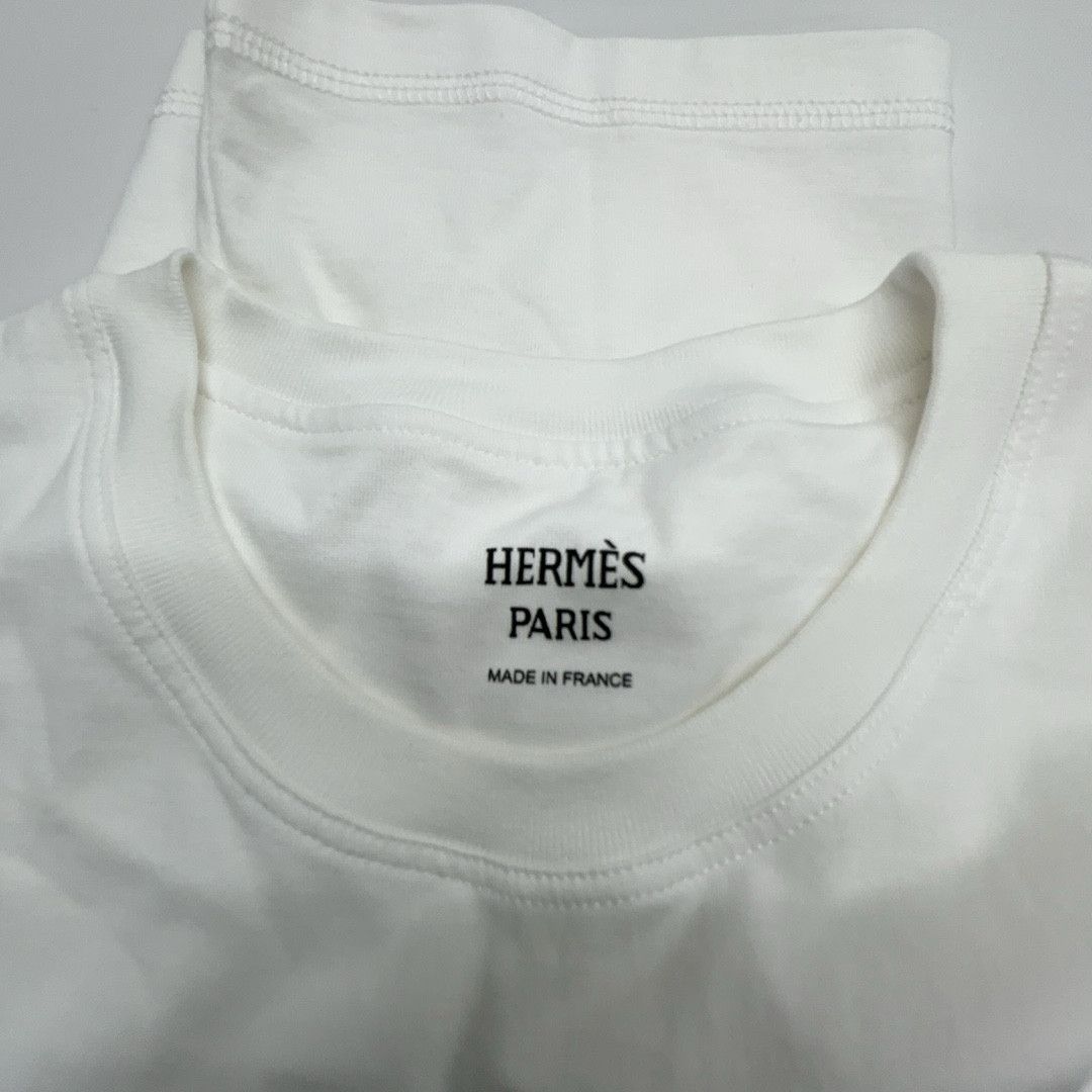 Hermes Hermes Embroidered Pocket T-Shirt Size 34 Size XS / US 0-2 / IT 36-38 - 3 Thumbnail