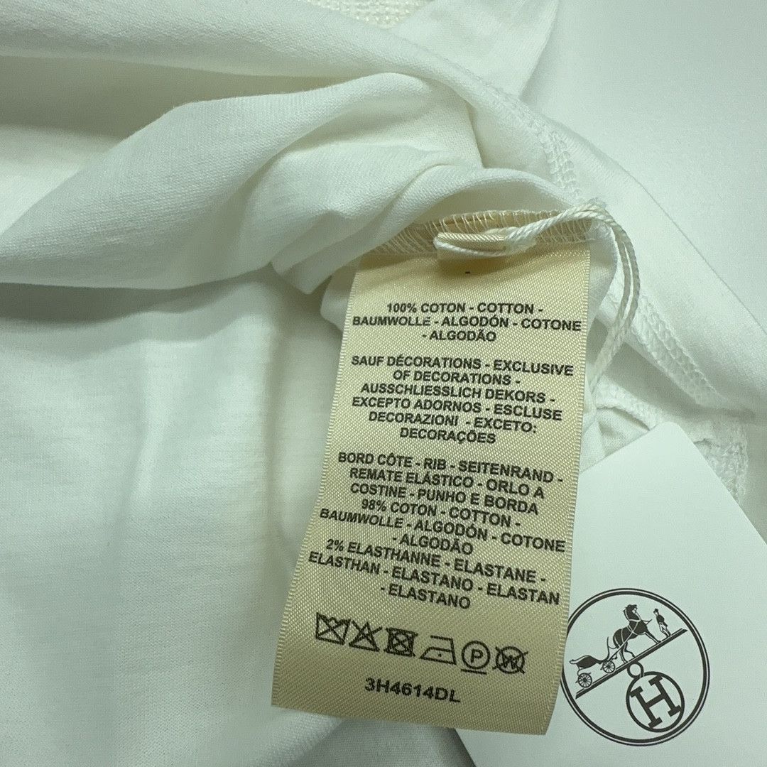 Hermes Hermes Embroidered Pocket T-Shirt Size 34 Size XS / US 0-2 / IT 36-38 - 4 Thumbnail