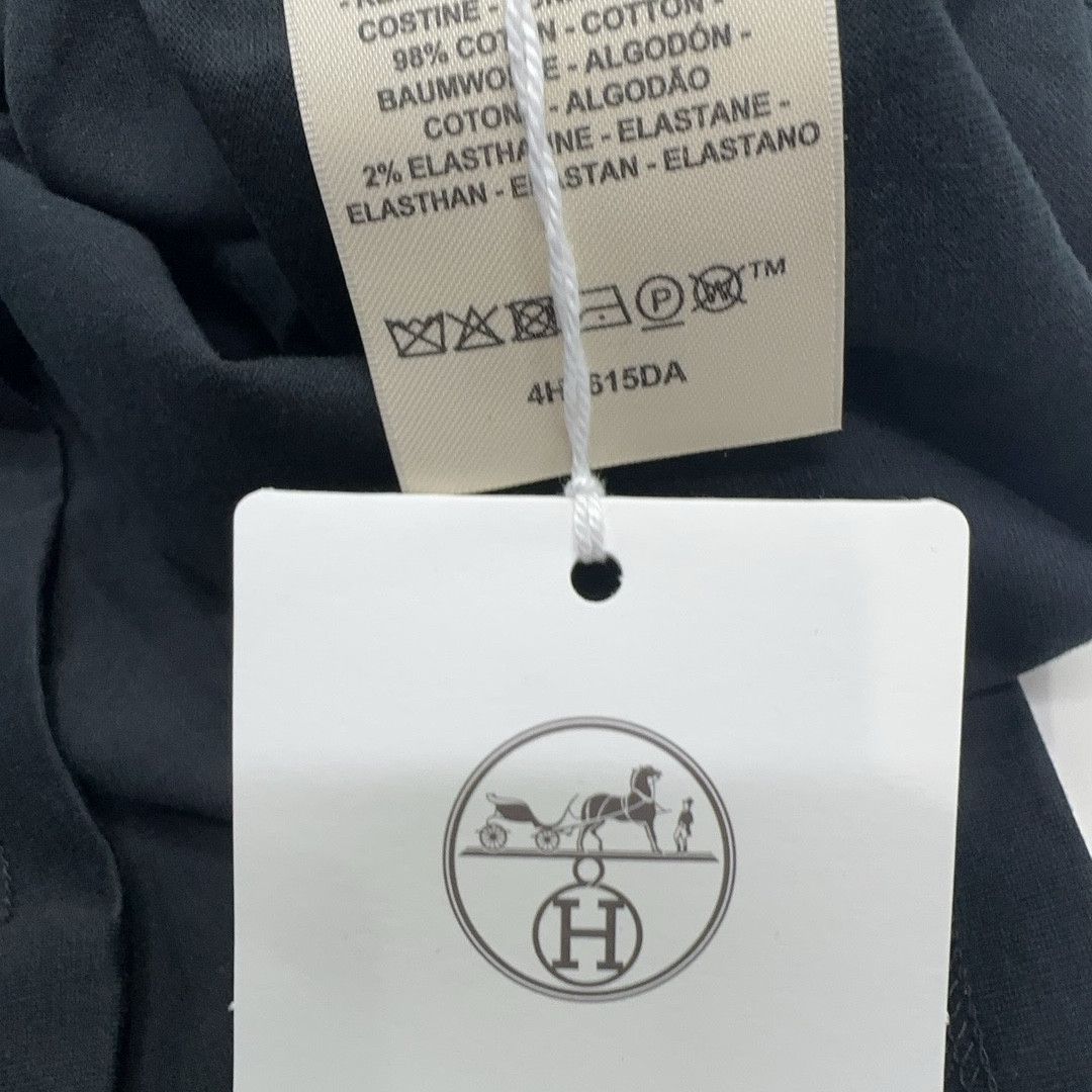 Hermes Hermes Embroidered Logo T-Shirt Size 38 Size S / US 4 / IT 40 - 5 Thumbnail
