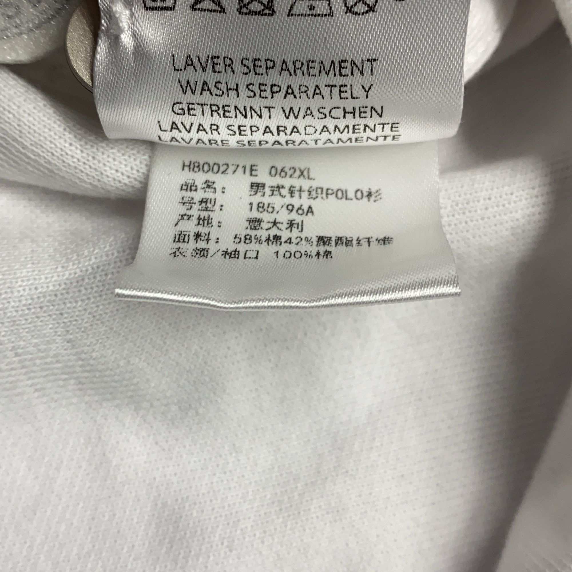 Hermes Hermès Contrast Trim Polo Size XXL Size US XXL / EU 58 / 5 - 5 Thumbnail