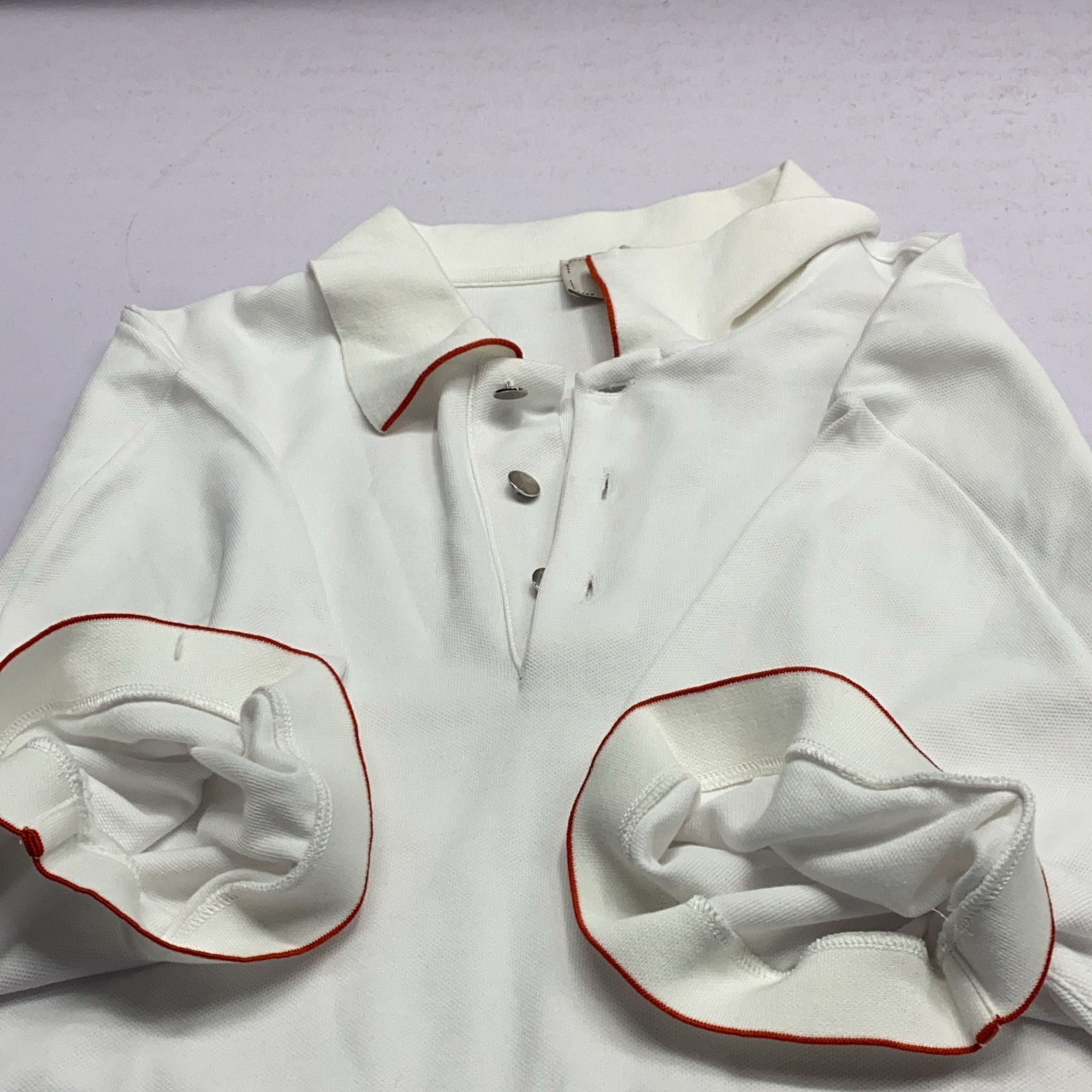 Hermes Hermès Contrast Trim Polo Size XXL Size US XXL / EU 58 / 5 - 11 Thumbnail